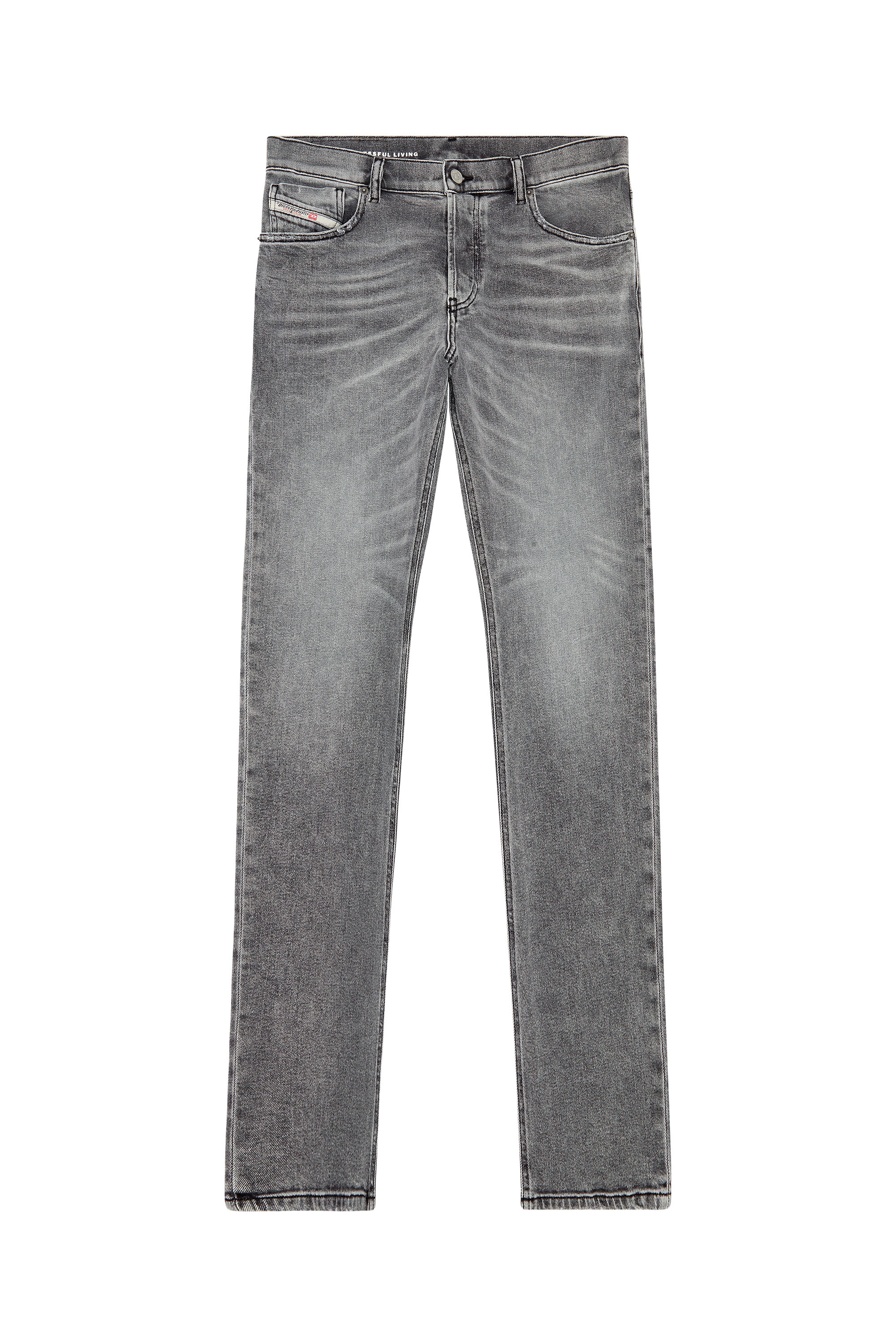 Diesel - Straight Jeans 1995 D-Sark 09H47, Grigio - Image 5
