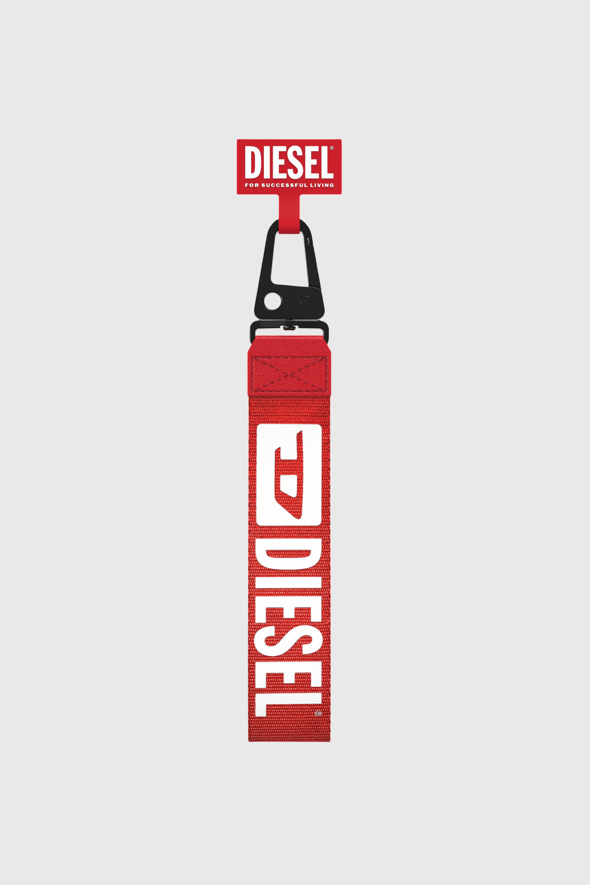 Diesel - 60192 WRIST STRAP, Cinturino universale porta smartphone Unisex in Rosso - 1