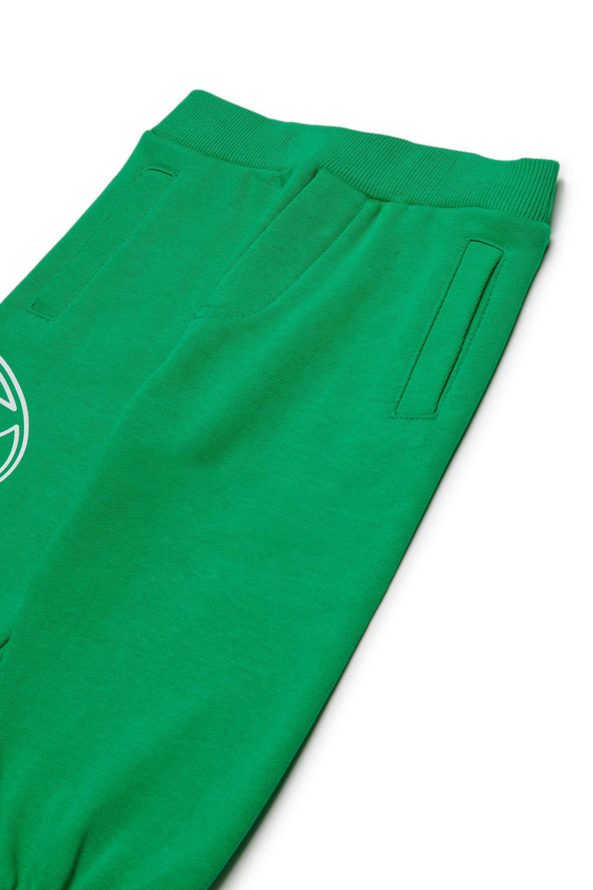 Diesel - PTIMOTYB, Pantaloni in cotone con stampa grafica Unisex in Verde - 3