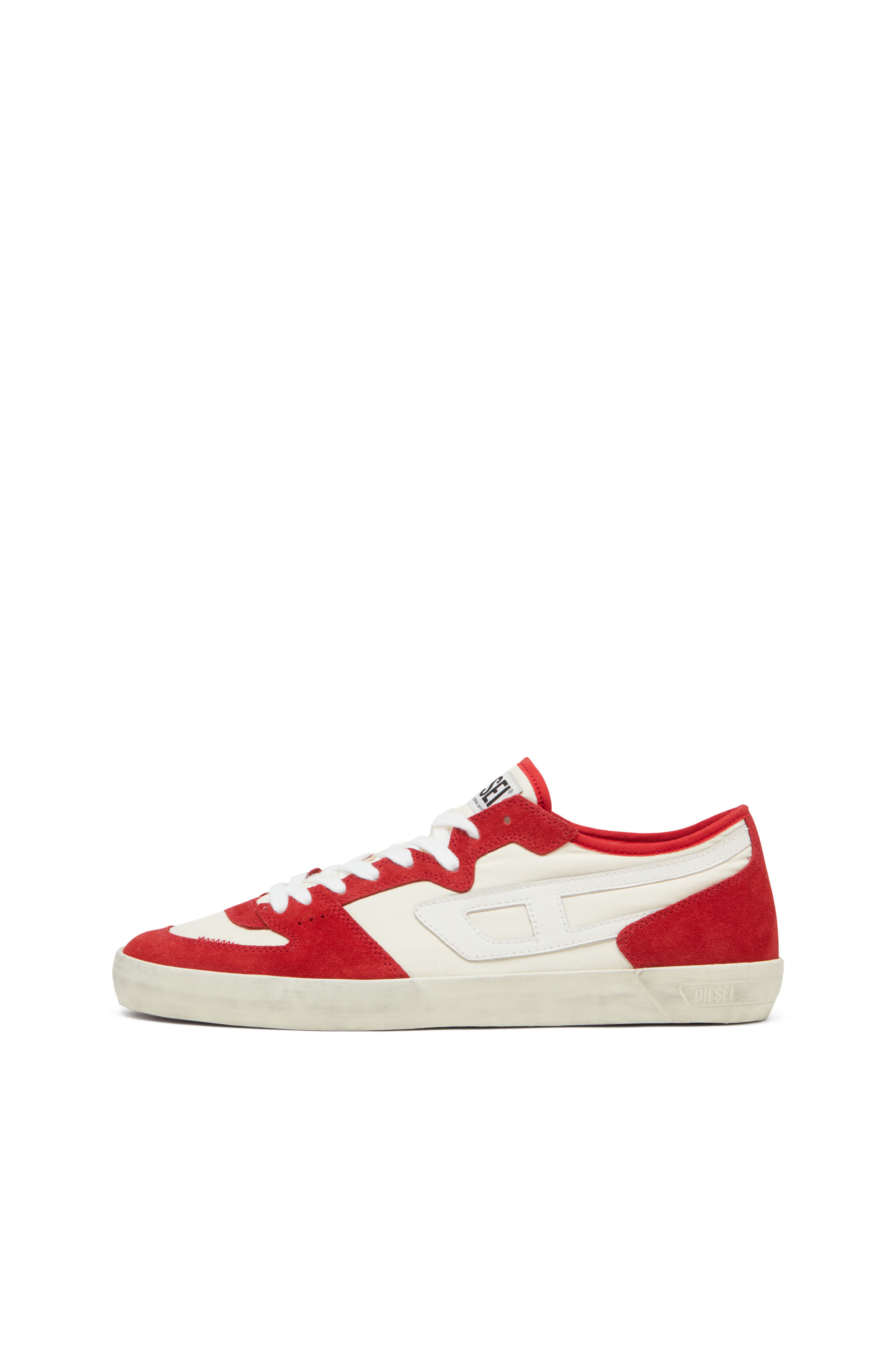 Diesel - S-LEROJI D-1 LOW, S-Leroji D-Sneaker in ripstop imbottito e suede Uomo in Multicolor - 7