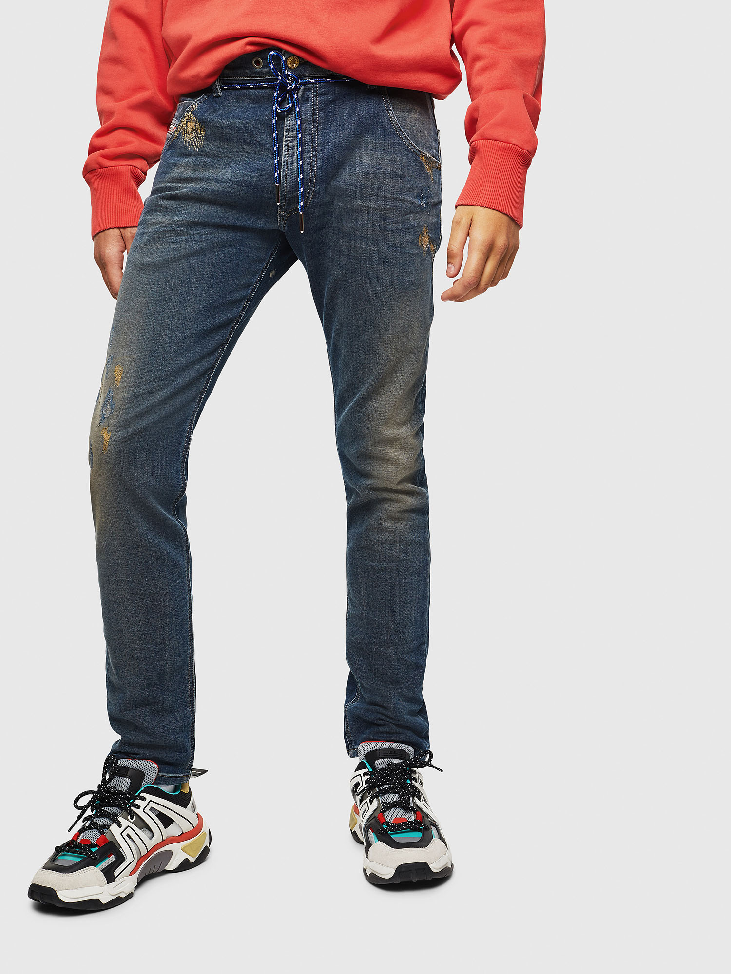 Krooley JoggJeans 0870Z, Blu Scuro Diesel - Krooley JoggJeans 0870Z, Blu Scuro - Image 1