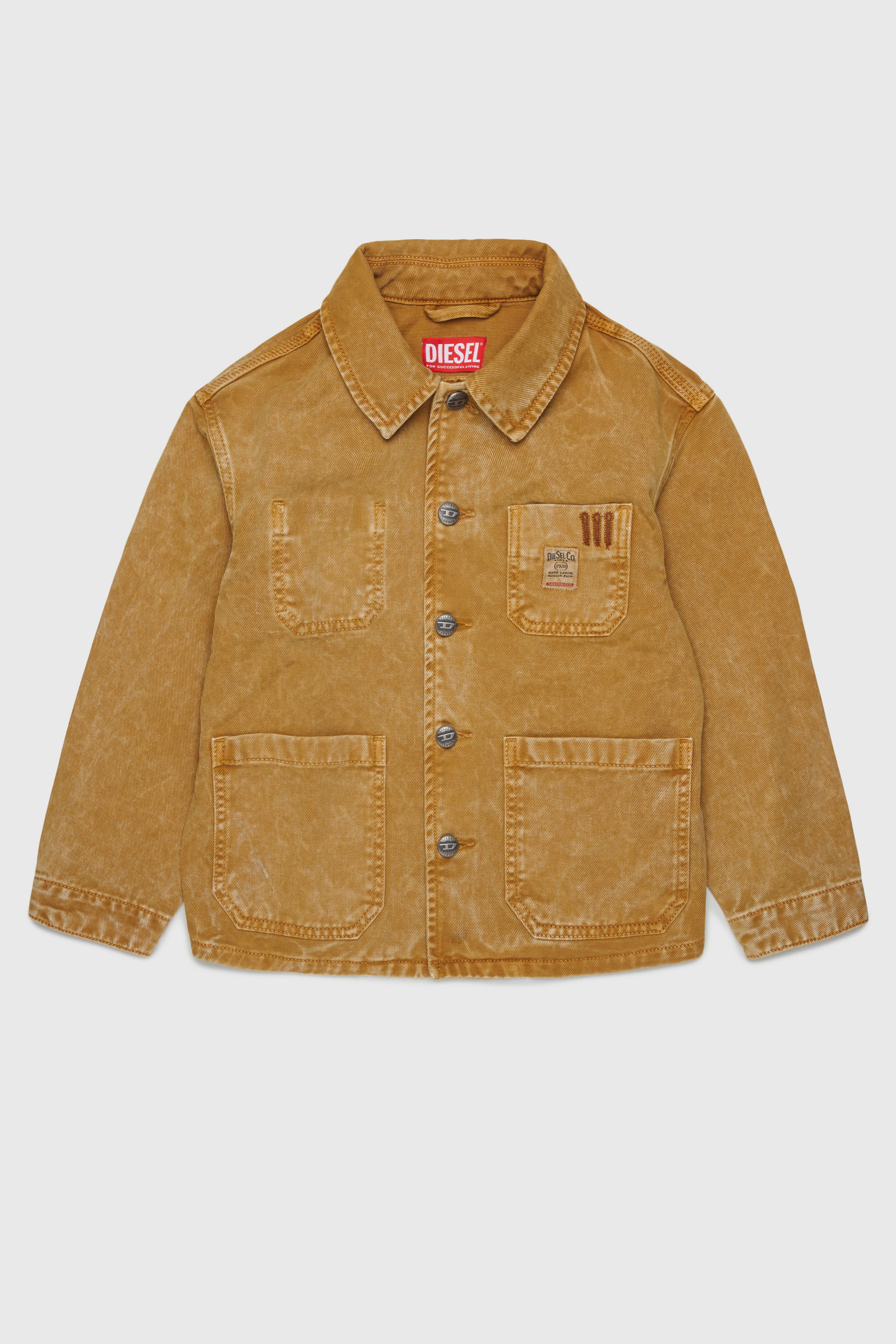 Diesel - JSTACK, Giacca stile workwear Uomo in Marrone - 1