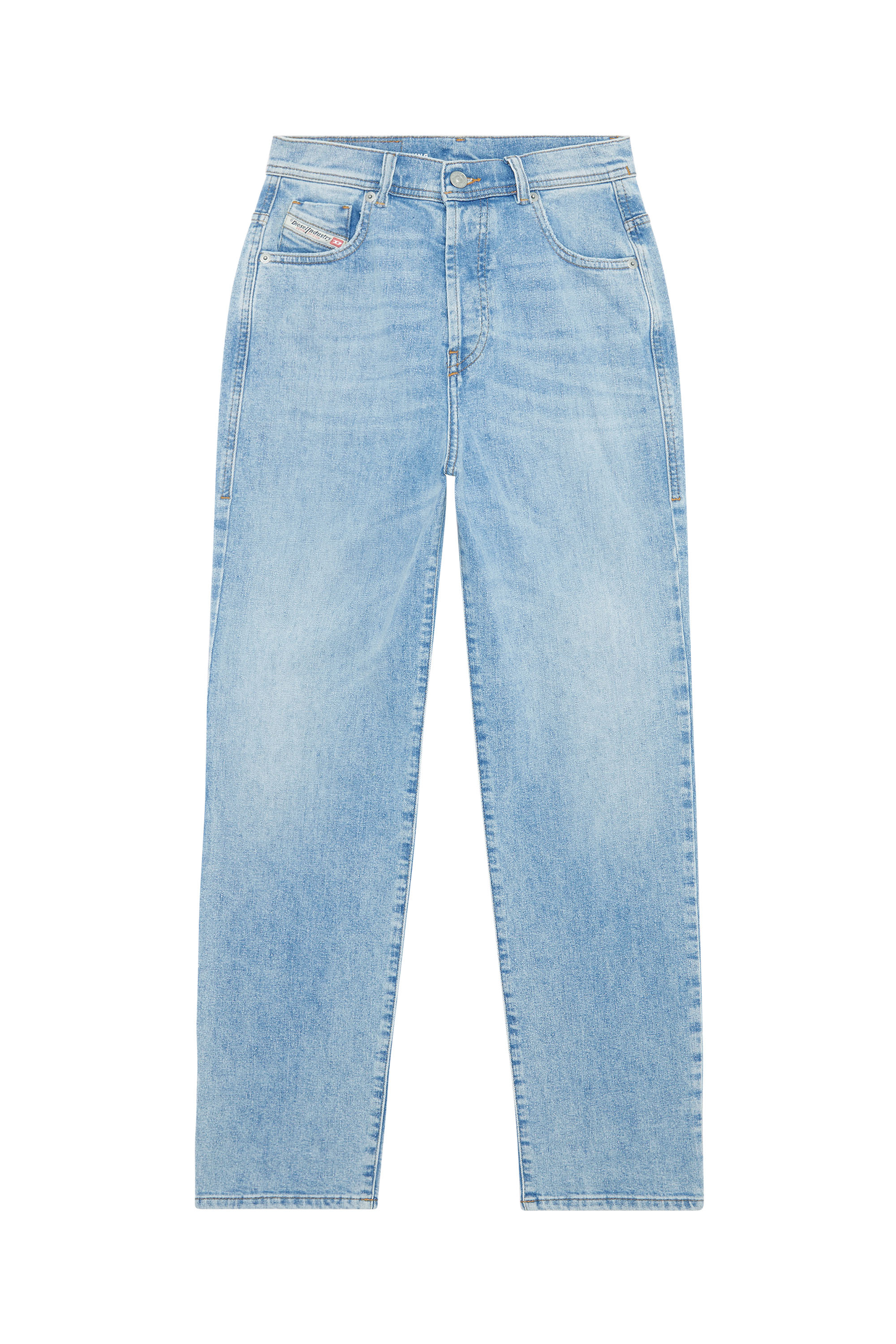 Diesel - 1956 D-Tulip 09F41 Straight Jeans, Blu Chiaro - Image 1