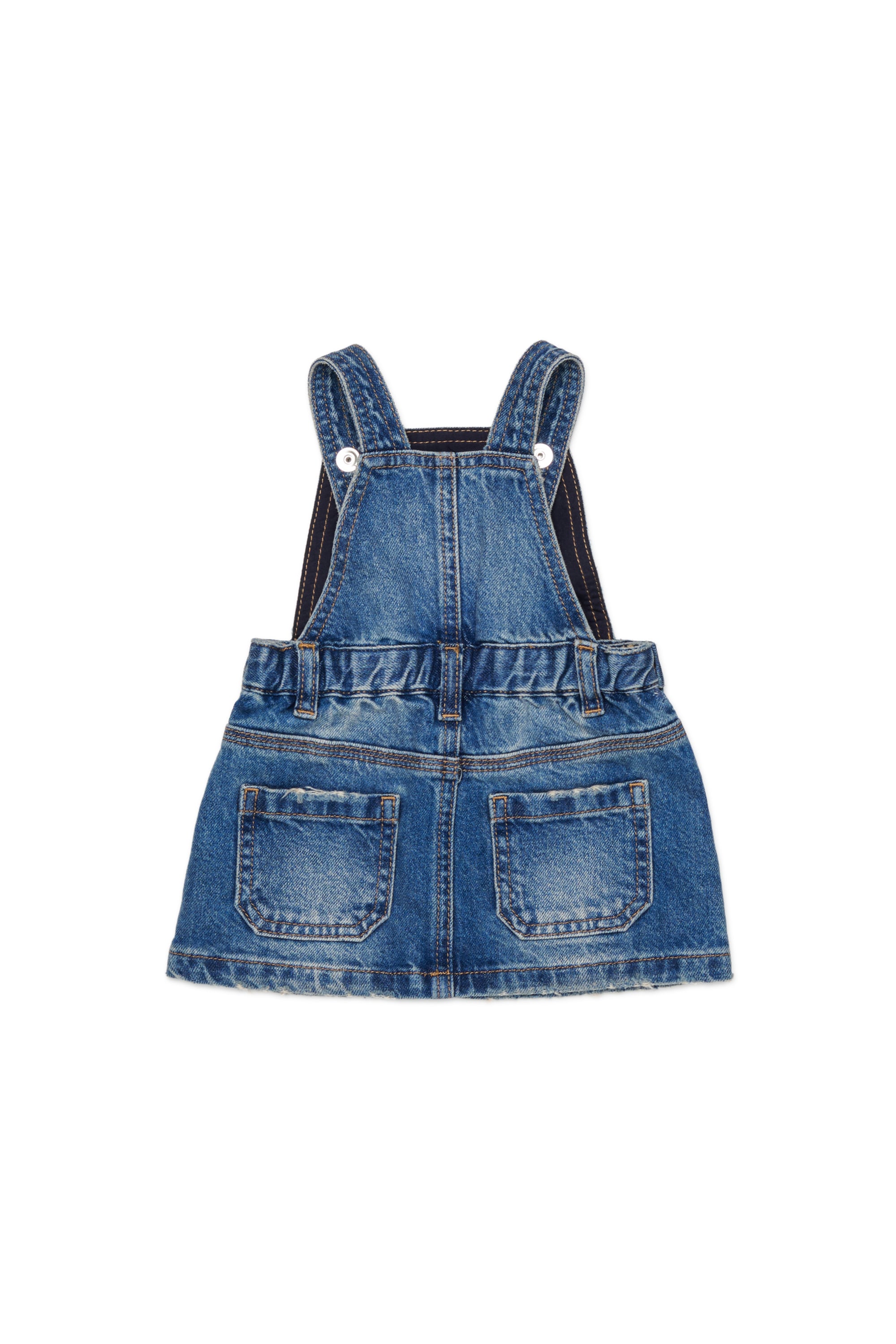 Diesel - JUMIB, Abito salopette in denim Donna in Blu - 2