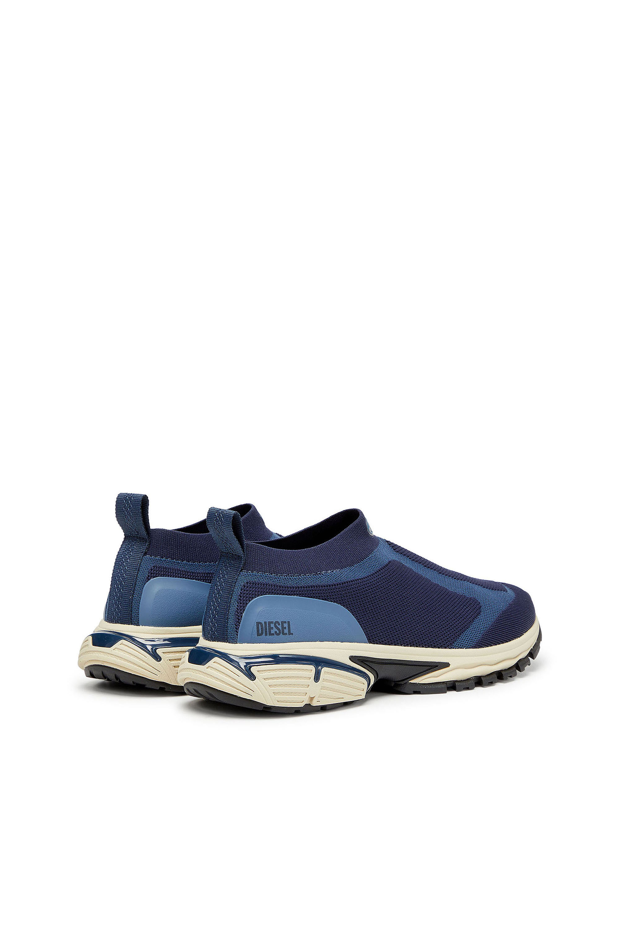 Diesel - S-PRO-V-DENSE-SOCKS, Pro-V-Dense-Sneakers a calzino in maglia slip-on Uomo in Blu - 3