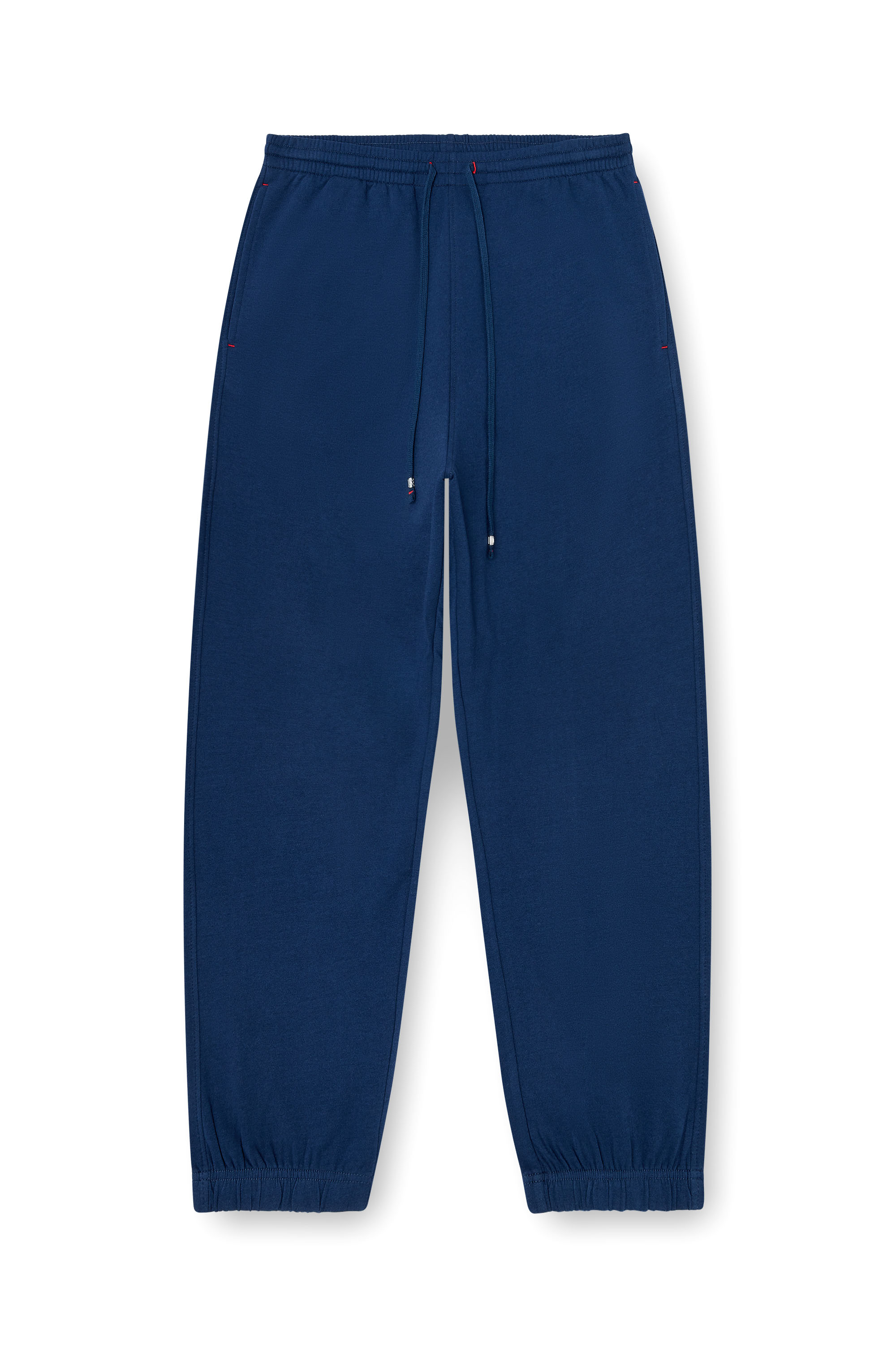 Diesel - LENNY-D-CORE, Pantaloni felpati in misto cotone smerigliato Uomo in Blu - 3