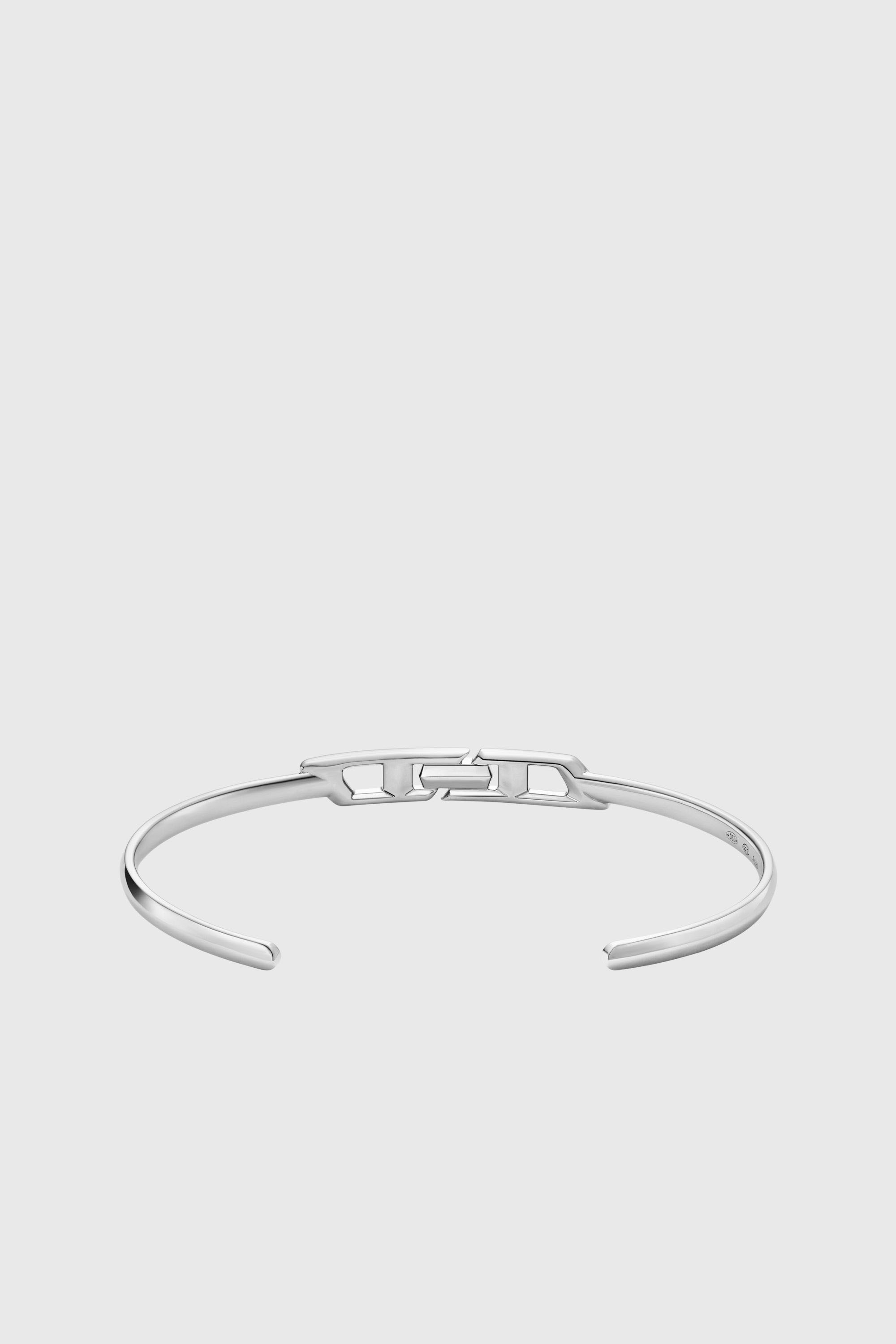 Diesel - DL1362040 STERLING SILVER JEWEL, Bracciale rigido in argento sterling Unisex in Argento - 2