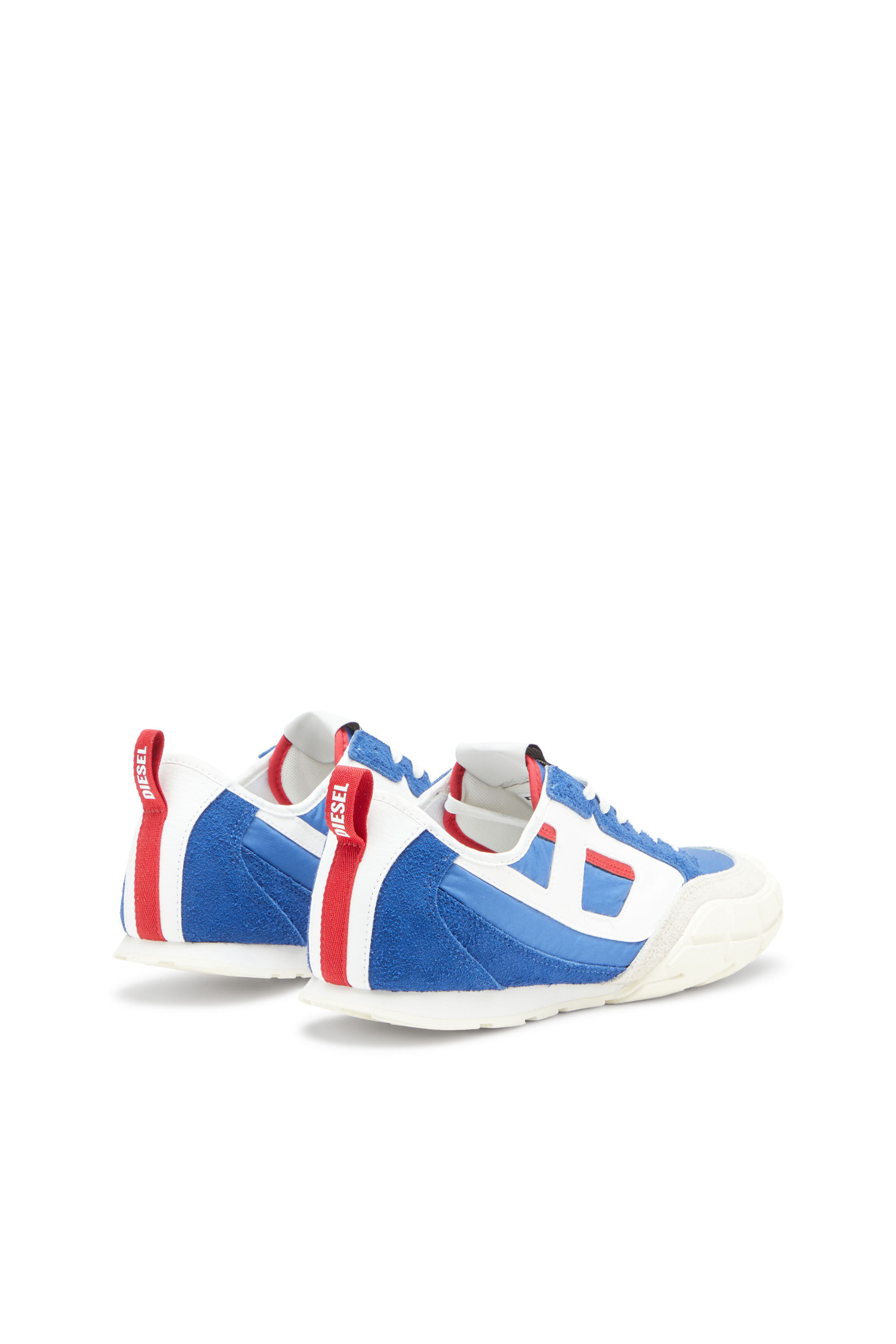 Diesel - S-PAGODHA LOW, Sneaker in pelle, suede e ripstop Uomo in ToBeDefined - 3