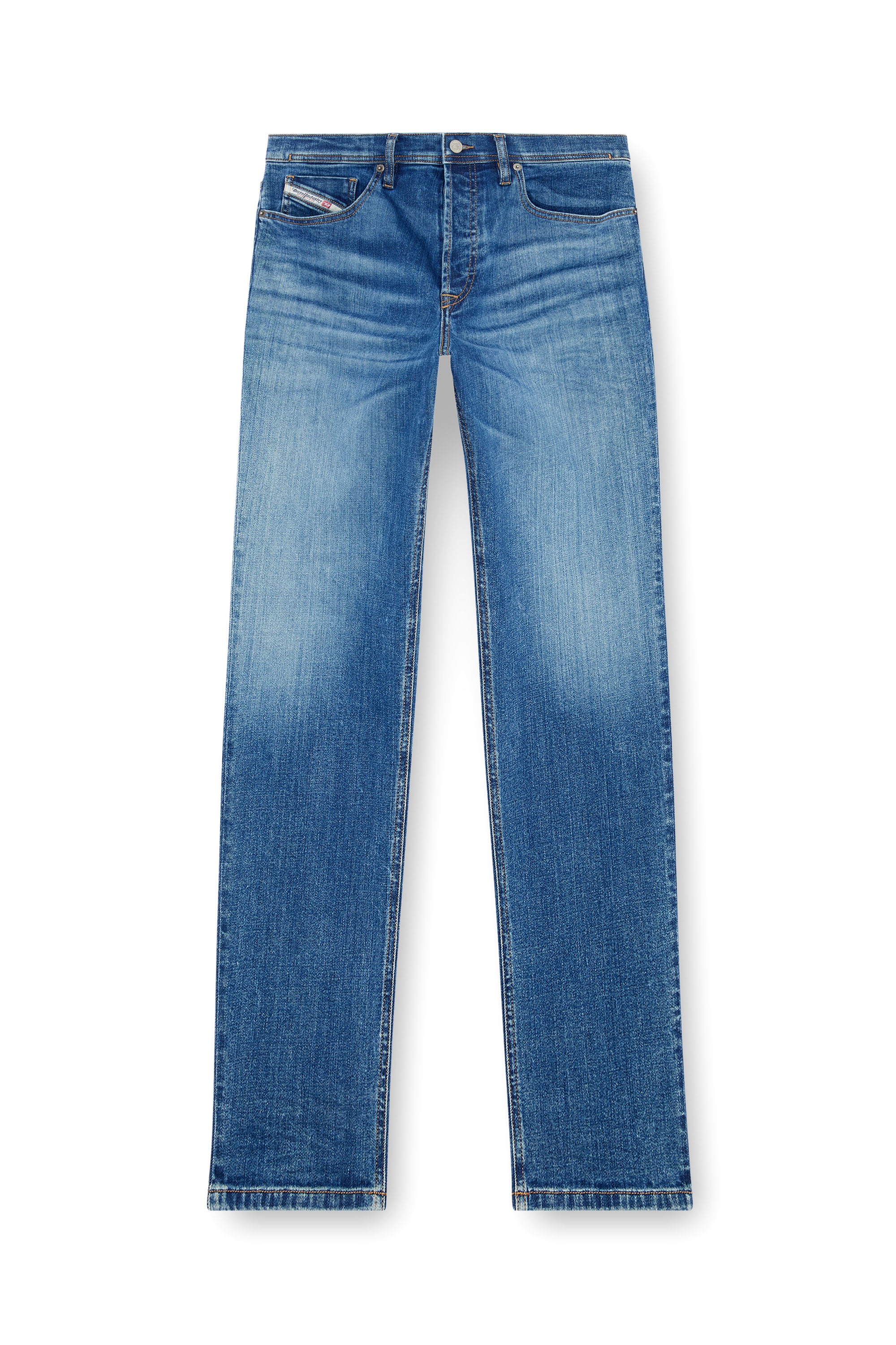 Diesel - Uomo Tapered Jeans 2023 D-Finitive 0GRDP, Blu medio - Image 3