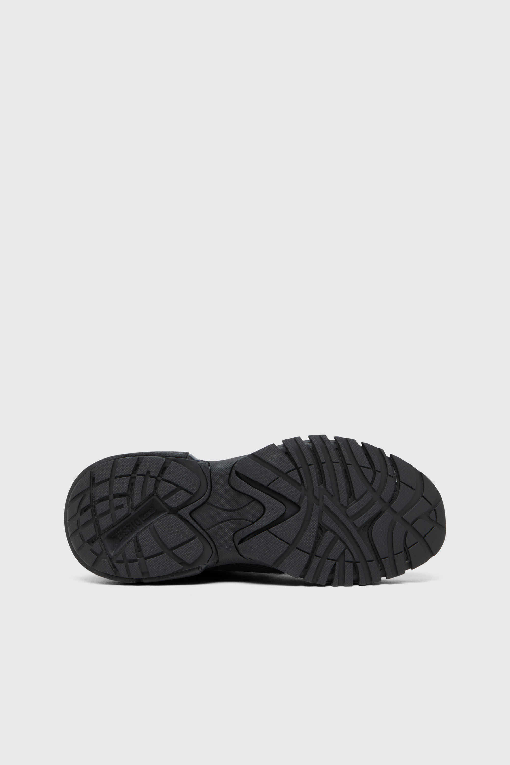 Diesel - S-PRO-V-DENSE LOW W, S-Pro-V-Dense-Sneaker monocromatiche in rete con logo Oval D Donna in Nero - 5
