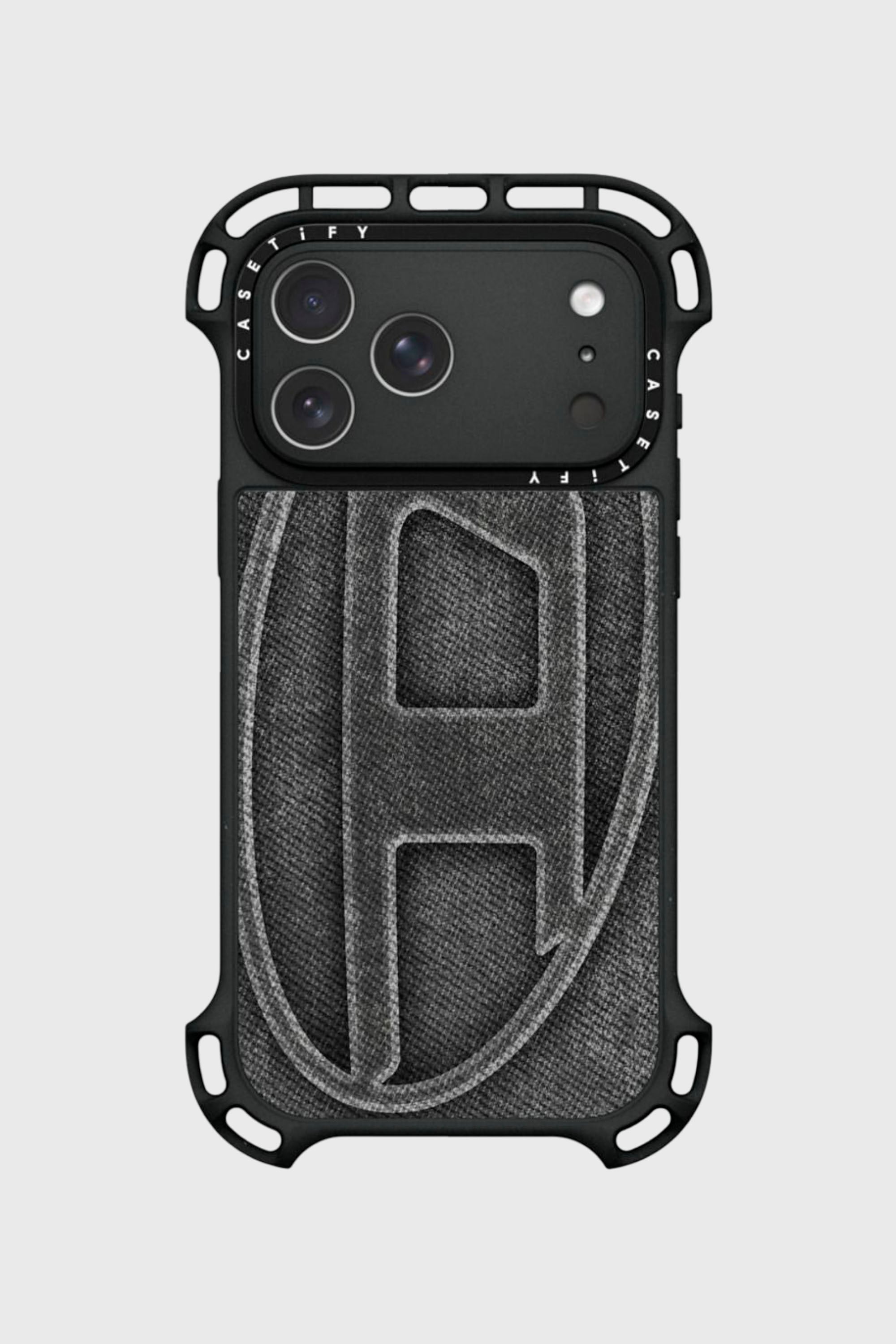 Diesel - 60599 MOULDED CASE, Custodia Oval D per iPhone 17 Pro Max Unisex in Nero - 1