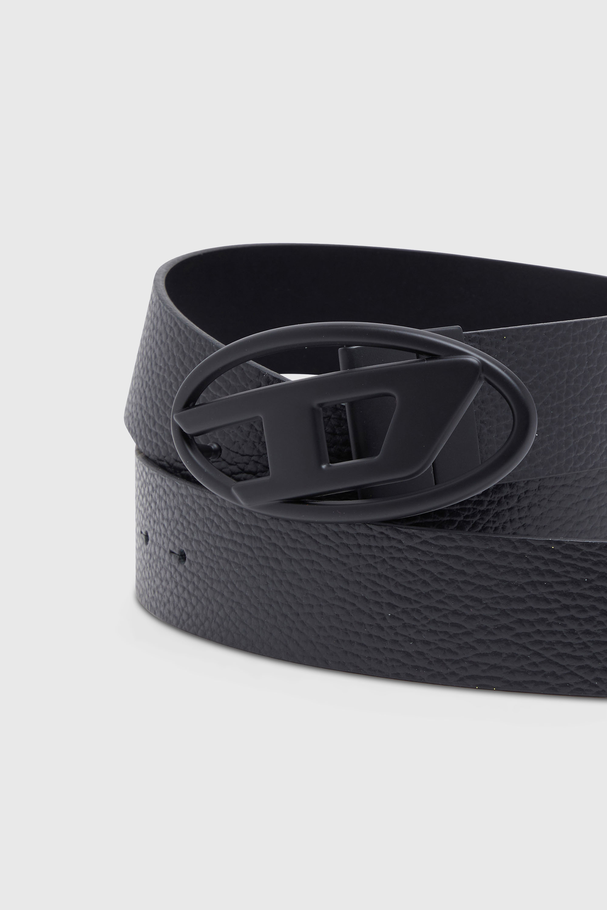 Diesel - B-1DR REV II, Cintura 3.9 cm in pelle double-face Uomo in Nero - 3