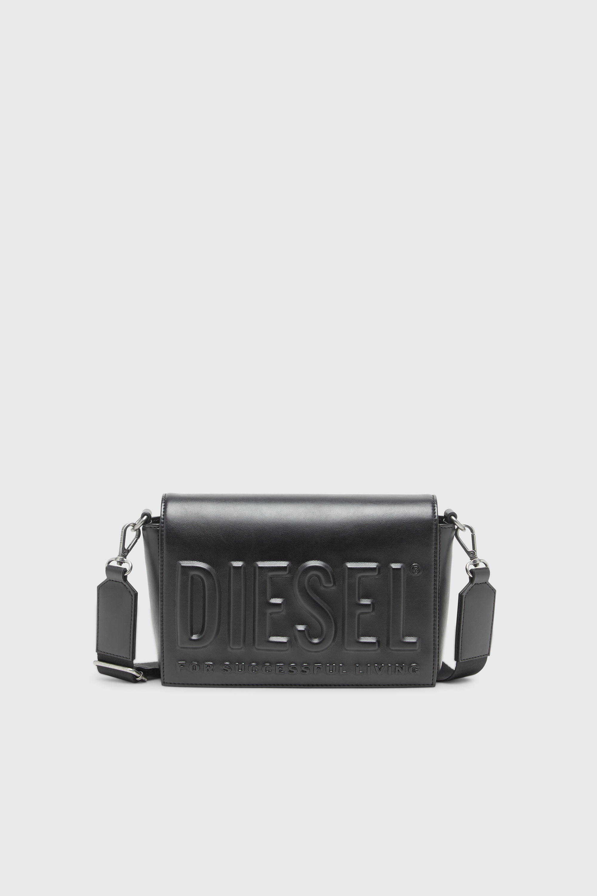 Diesel - DSL 3D CAMERA BAG X, Dsl 3D - Camera bag con logo 3D Unisex in Nero - 1