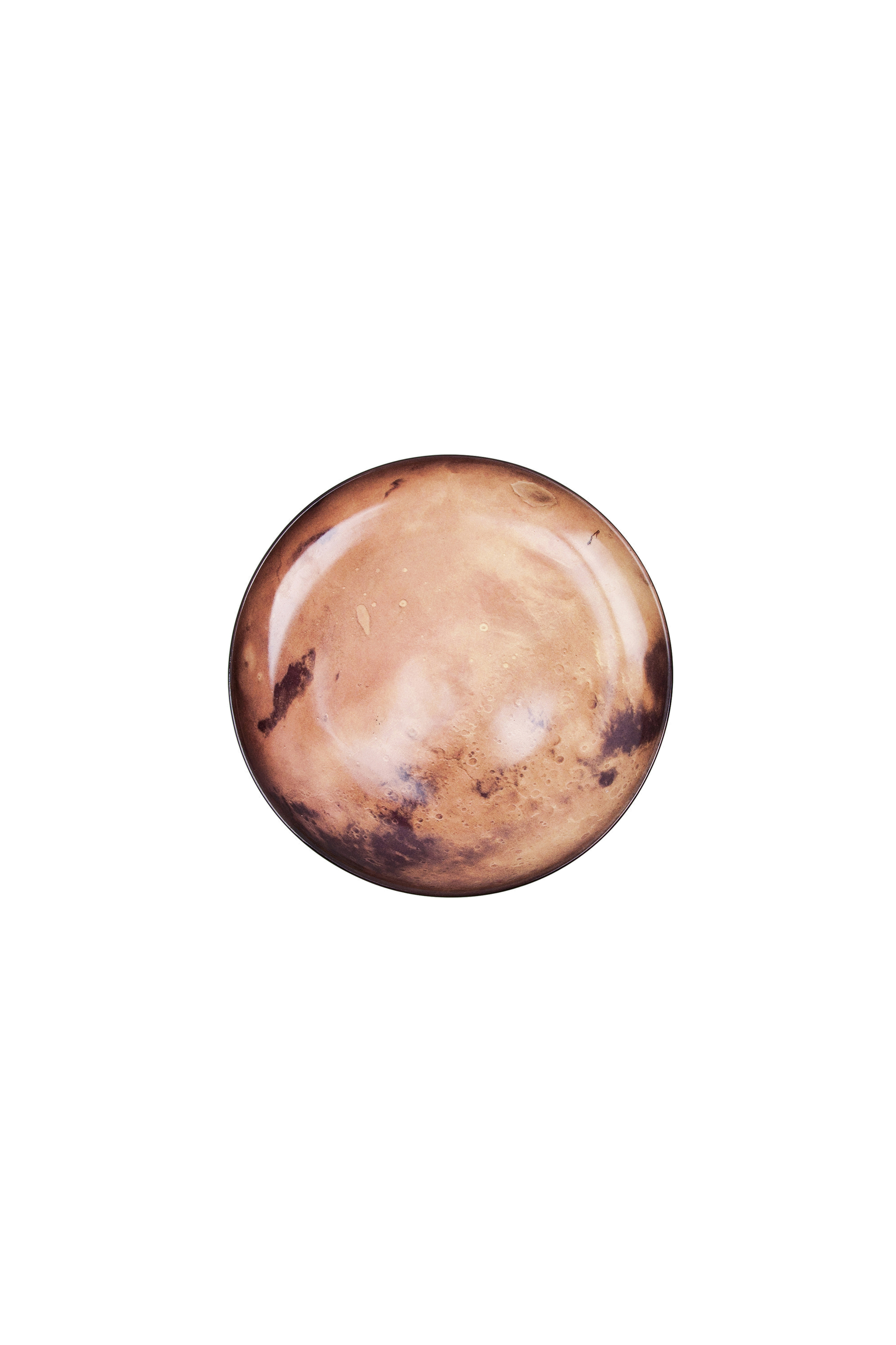 Diesel - 10828 COSMIC DINER, Piatto piano in porcellana "venere" Unisex in Marrone - 1