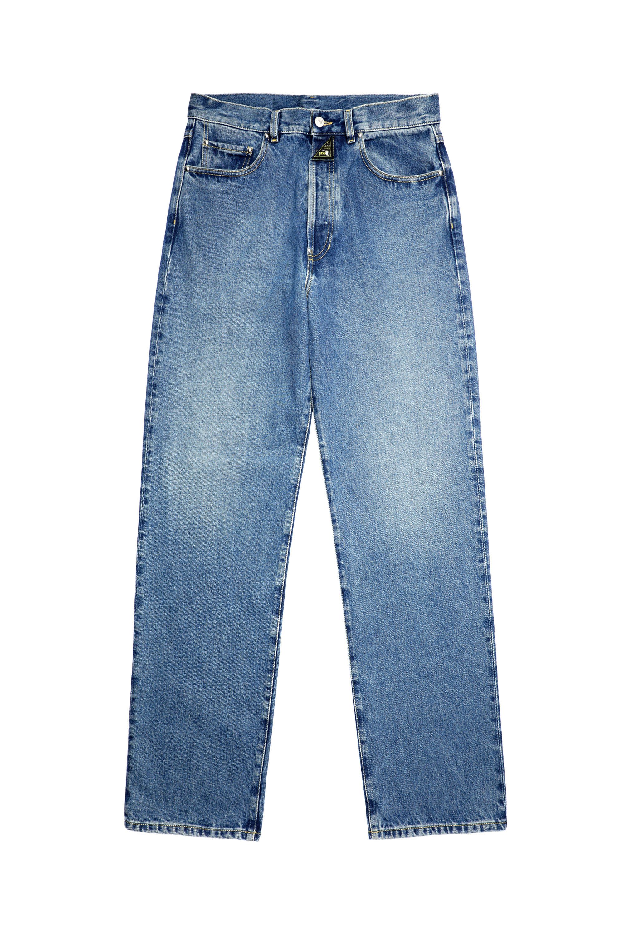 Diesel - DXD-2P2 0EHAQ Straight Jeans, Blu medio - Image 8