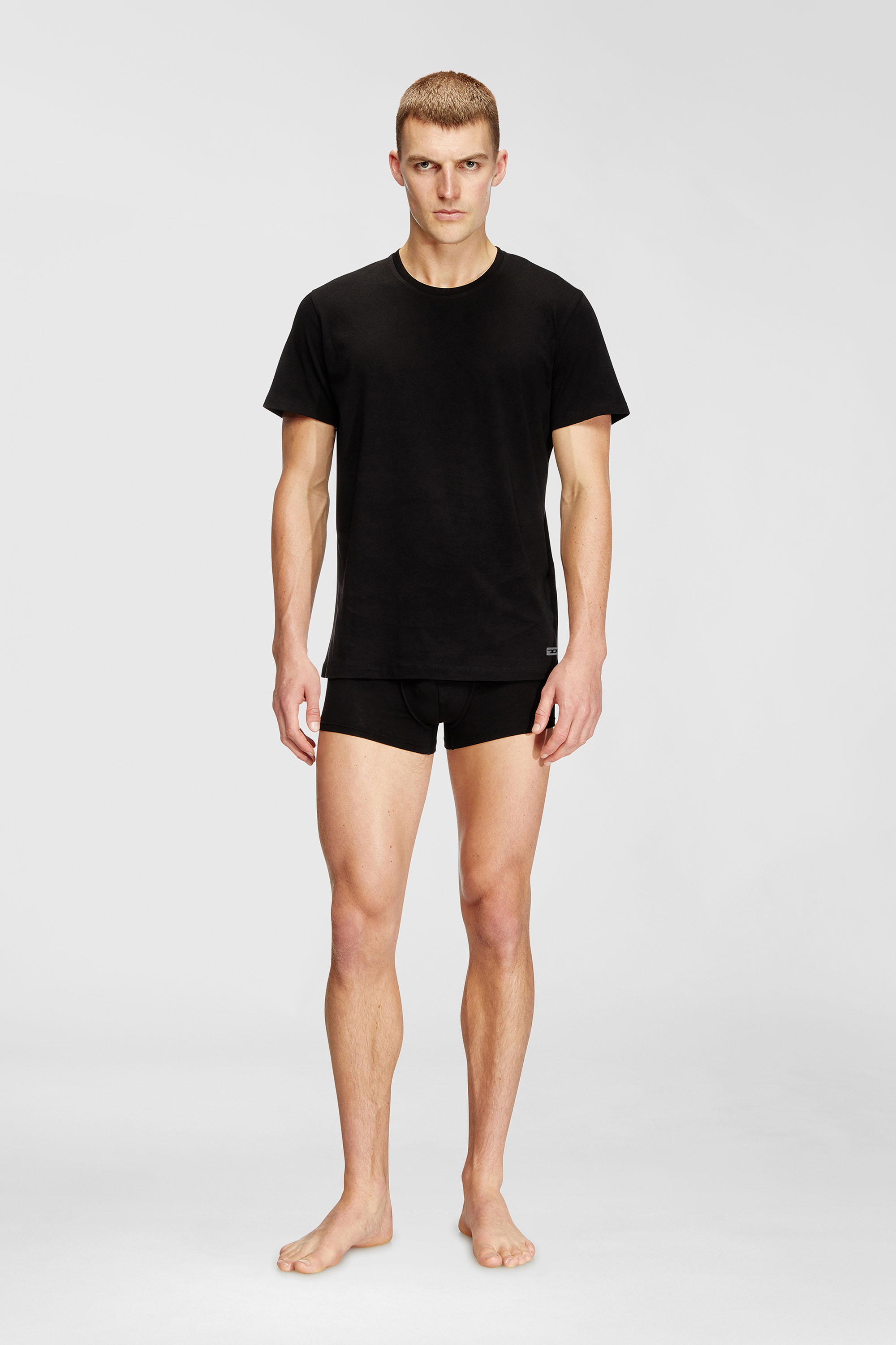 Diesel - RANDAL-D-BOX-3PACK, Set da tre T-shirt Uomo in Nero - 1