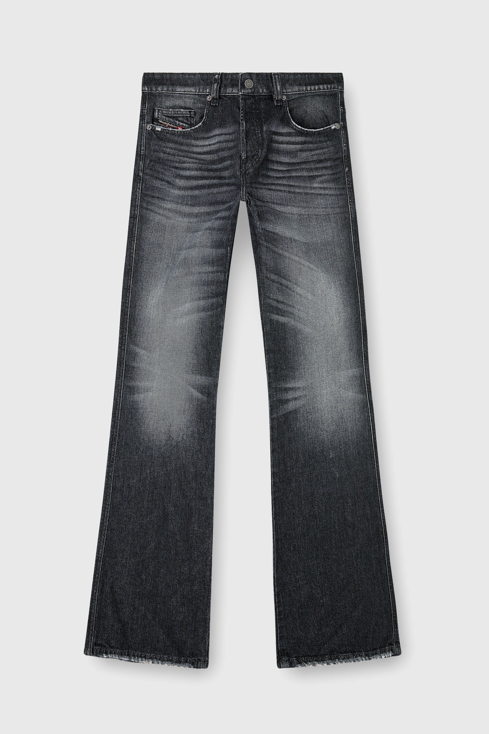 Diesel - Bootcut Jeans 1998 D-Buck 09L50 Uomo, Nero/Grigio scuro - Image 2