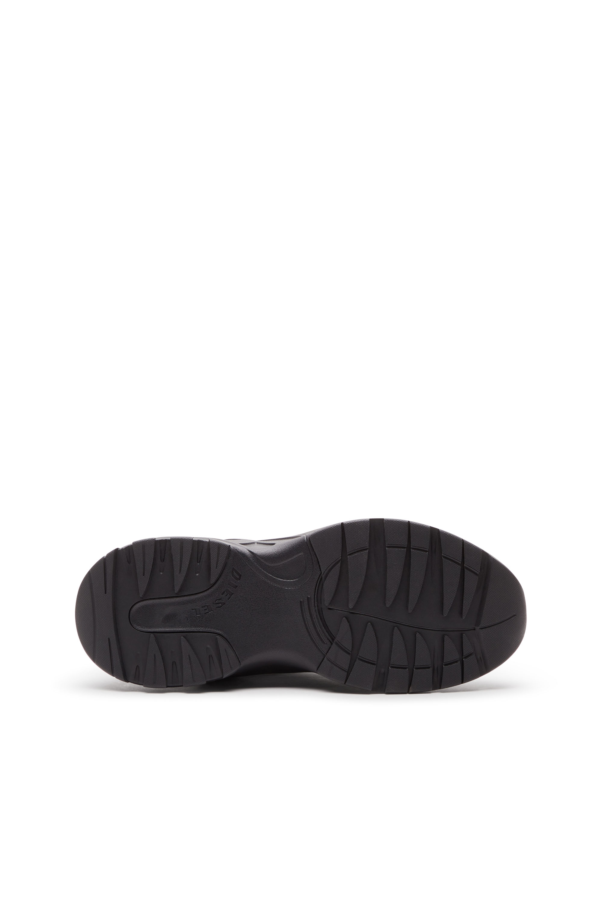 Diesel - S-D-RUNNER X, S-D-Runner X-Sneaker slip-on con fondo Oval D opaco Unisex in Nero - 4