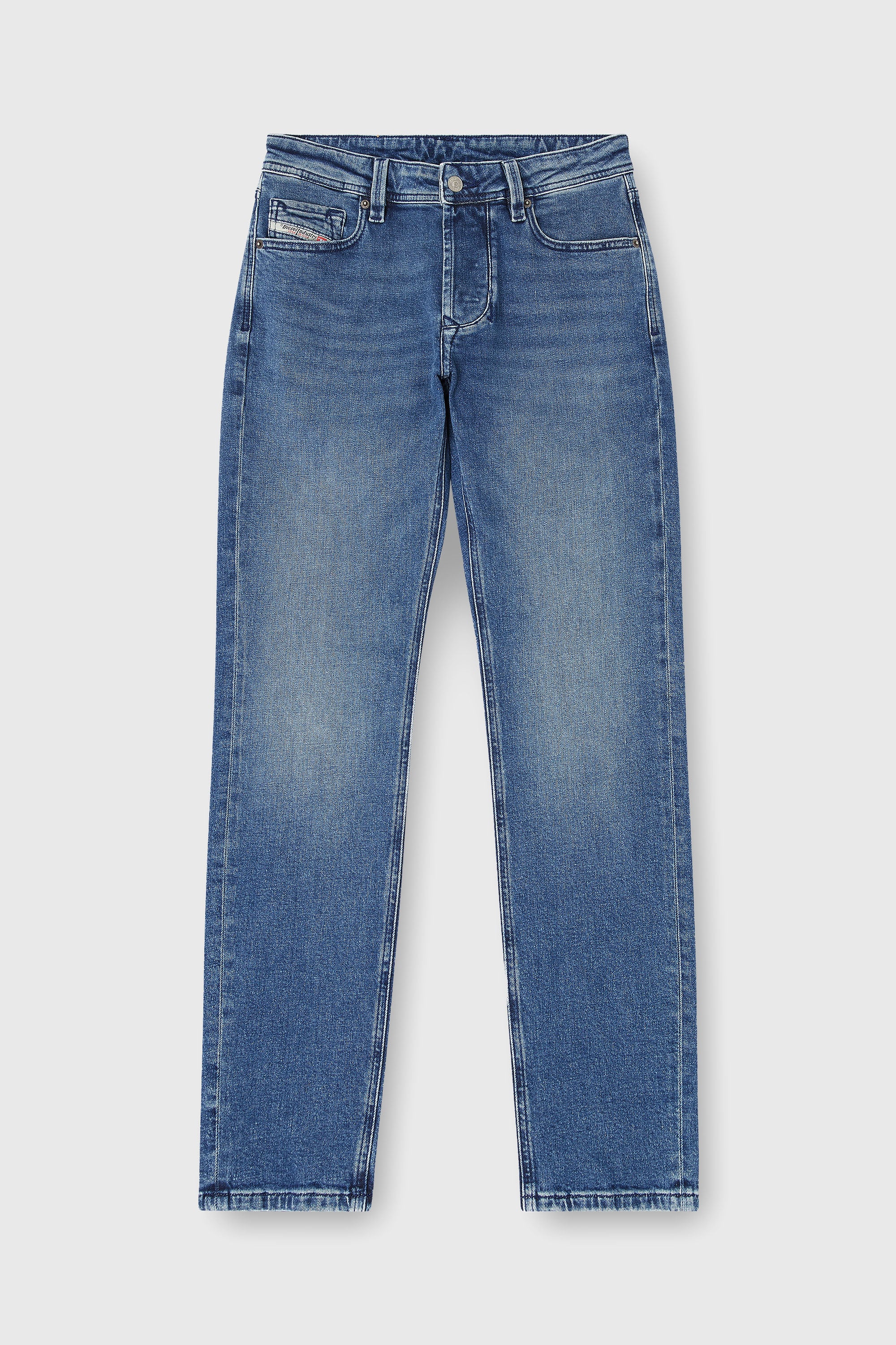 Diesel - Regular Jeans 1986 Larkee-Beex 0ADBA Uomo, Blu medio - Image 4