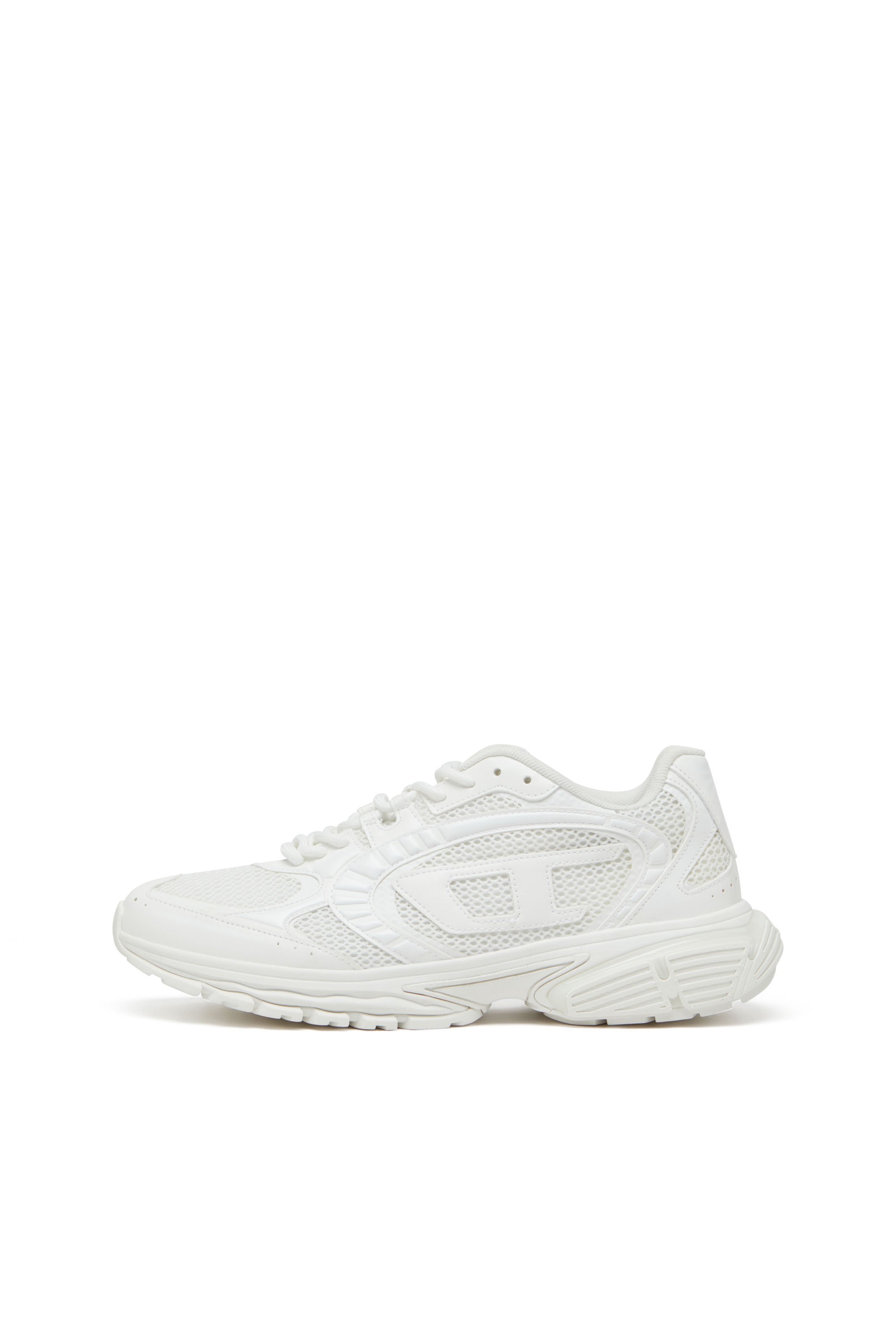 Diesel - S-PRO-V-DENSE LOW, Sneaker in rete con logo Oval D Uomo in Bianco - 7