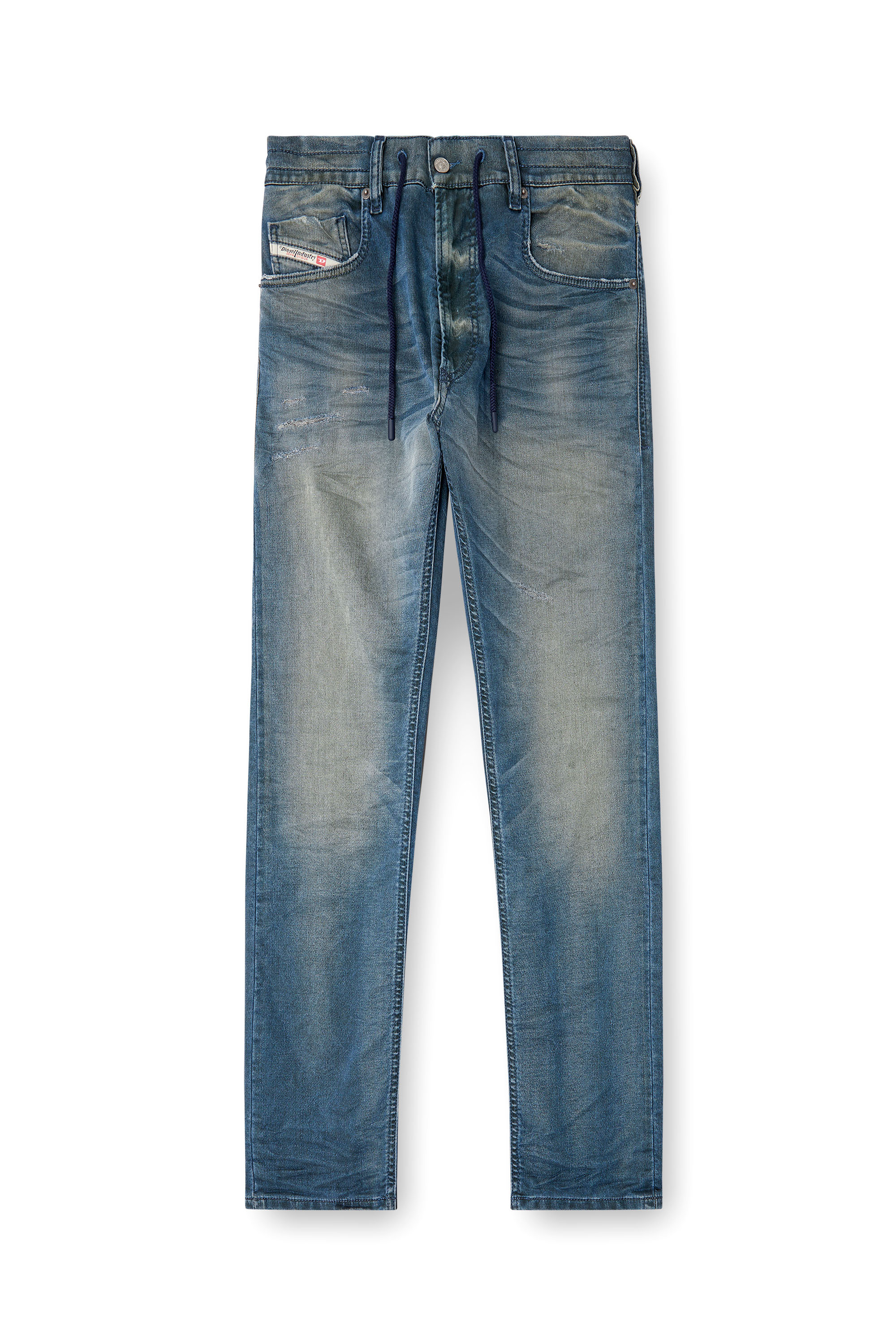 Diesel - Regular 2032 D-Krooley Joggjeans® 068SC Uomo, Blu Scuro - Image 3