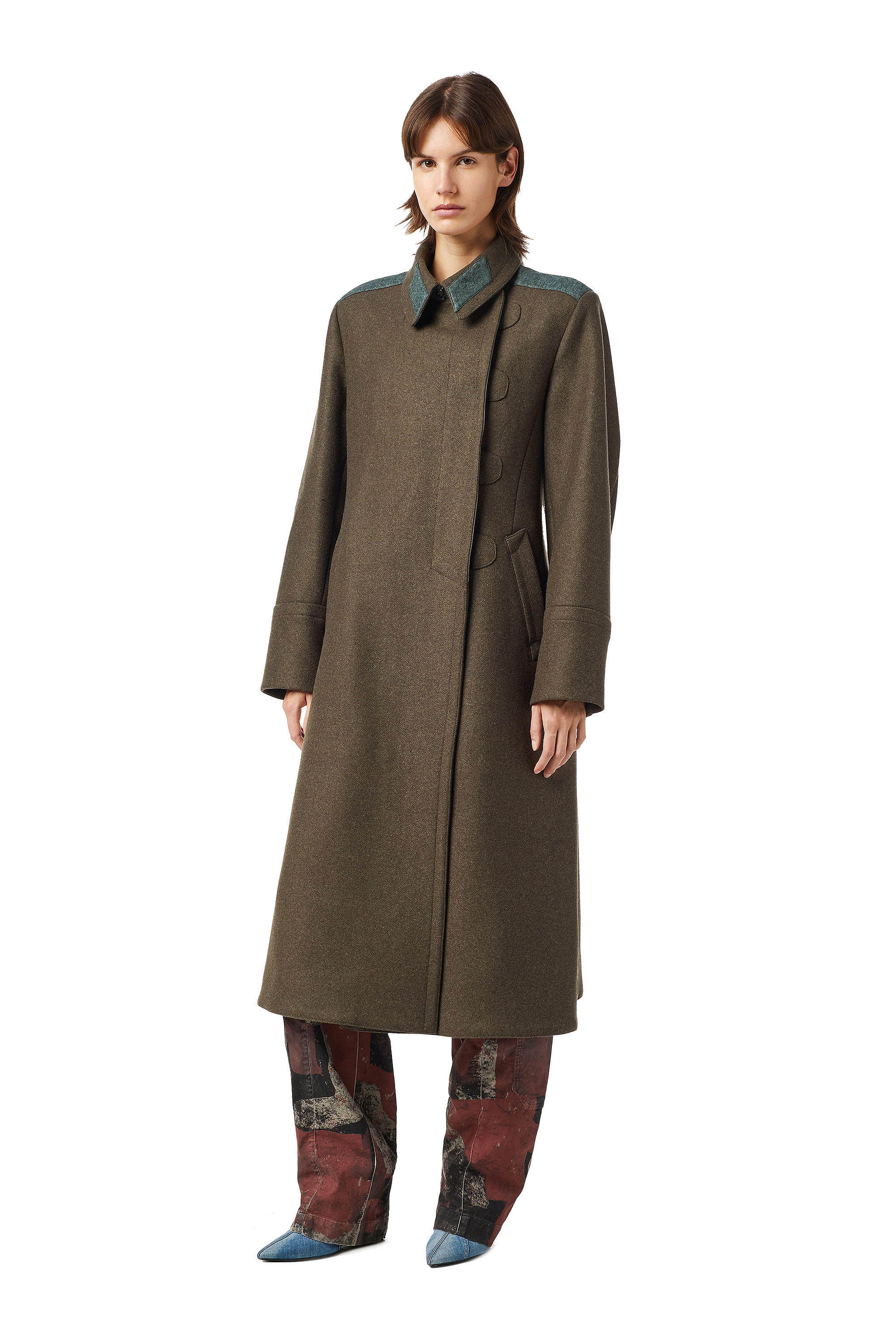 W-AGATHE, Verde Oliva - Giacche invernali