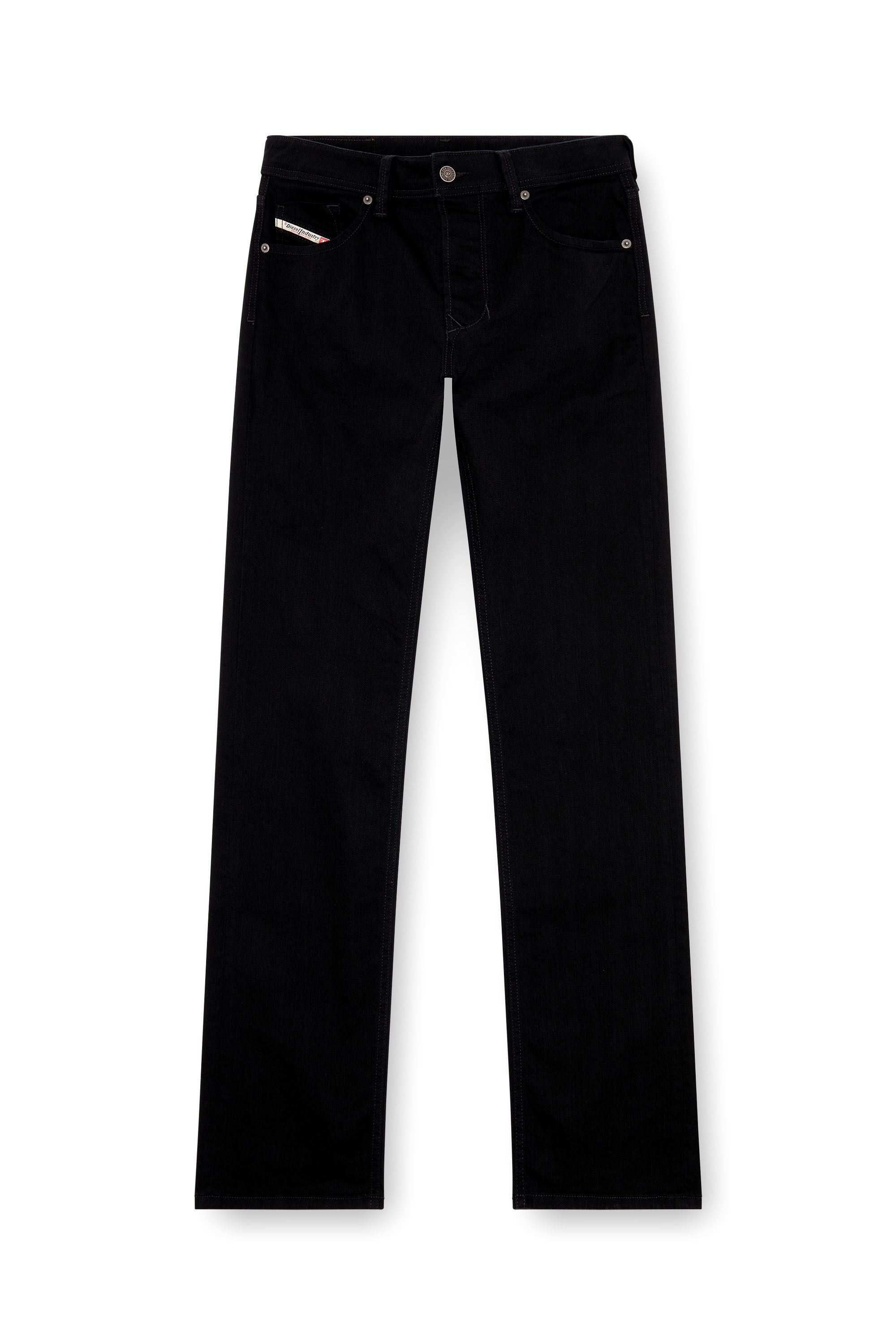 Diesel - Straight Jeans 1985 Larkee 0688H, Nero/Grigio scuro - Image 7