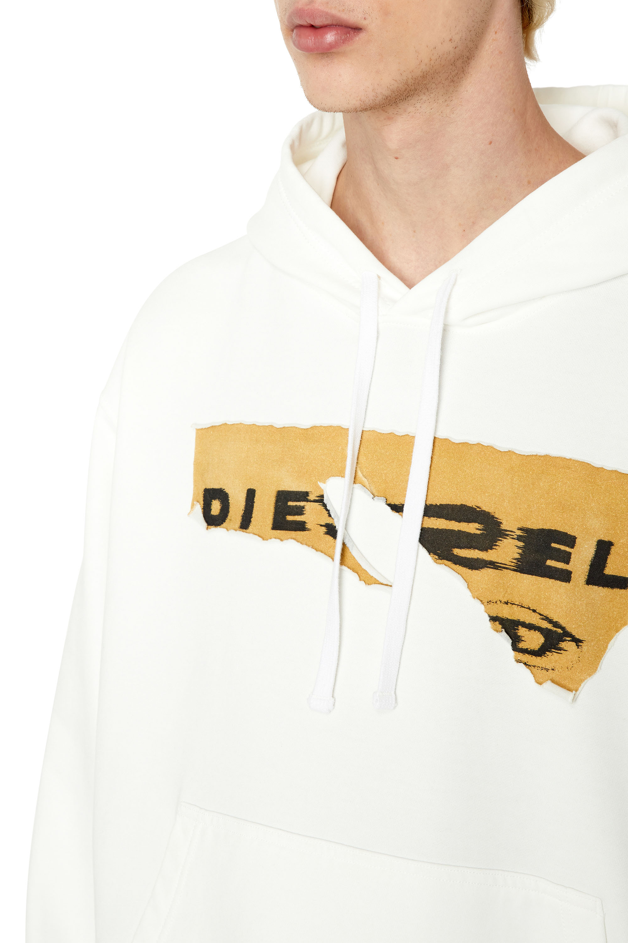 Diesel - S-MACS-HOOD-POFF, Bianco - Image 5