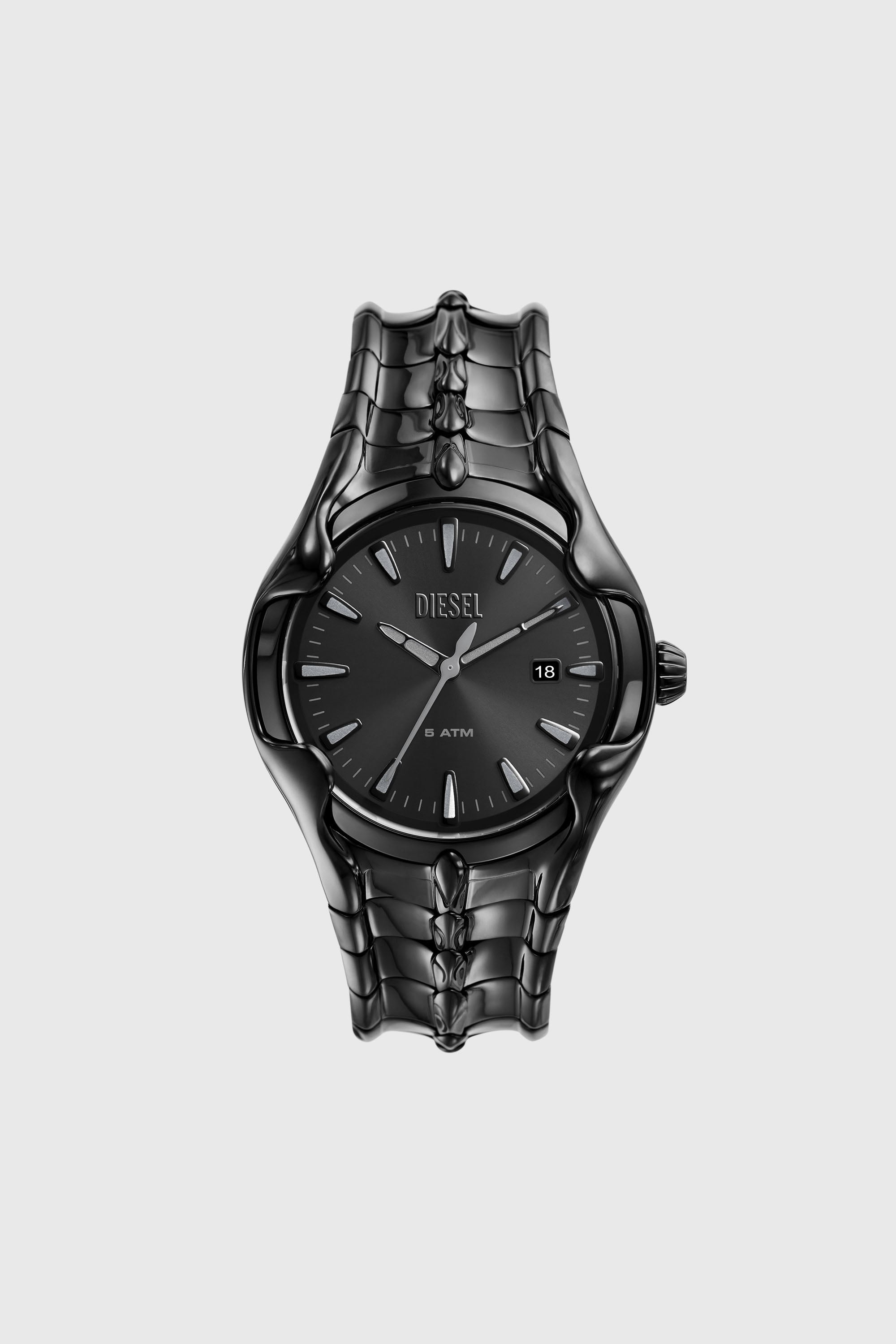 Diesel - DZ2187, Orologio Vert in acciaio inossidabile nero Uomo in Nero - 1