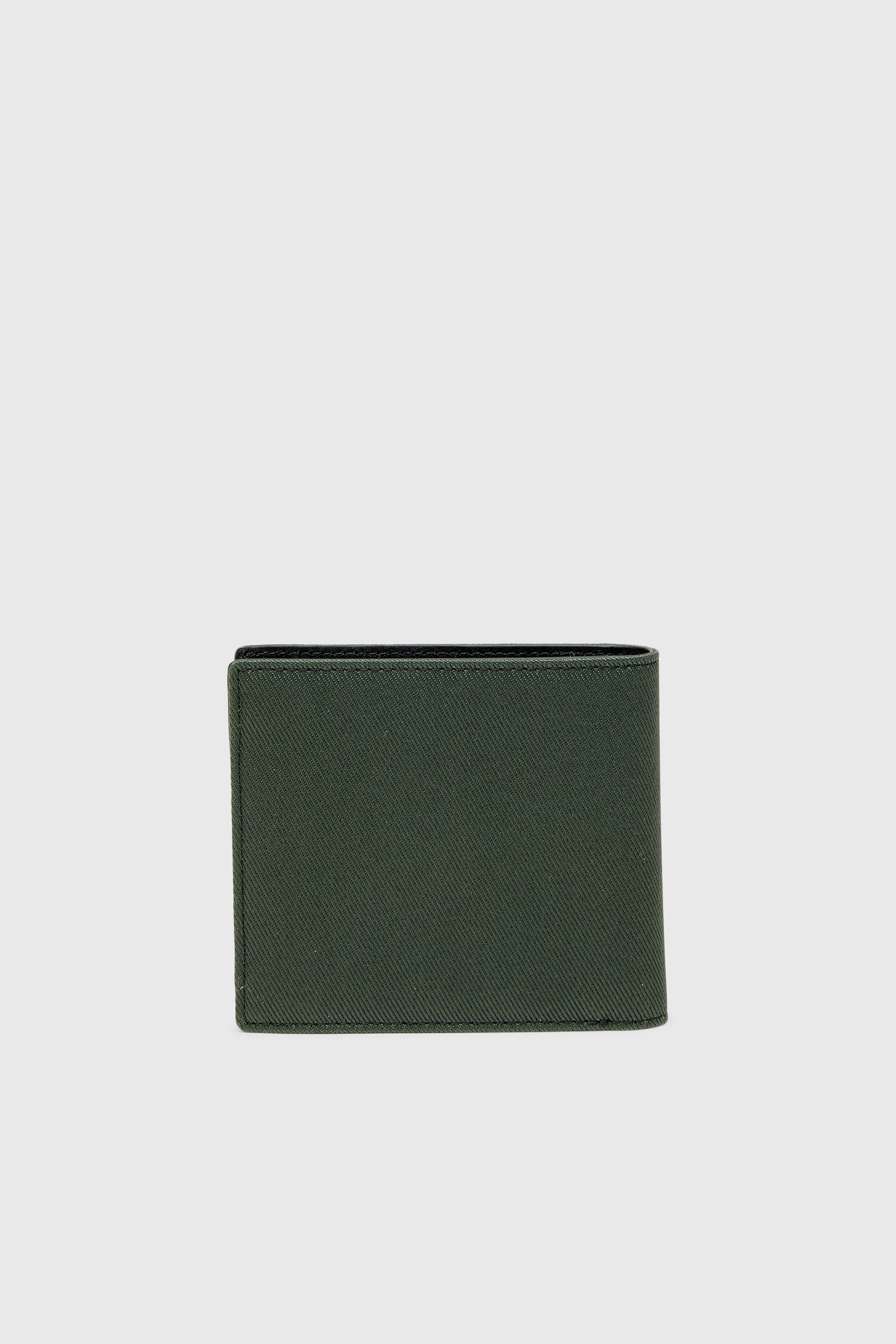 Diesel - D-PACK BI FOLD COIN 3D, Portafoglio piccolo bi-fold con patch Diesel Uomo in Verde - 2