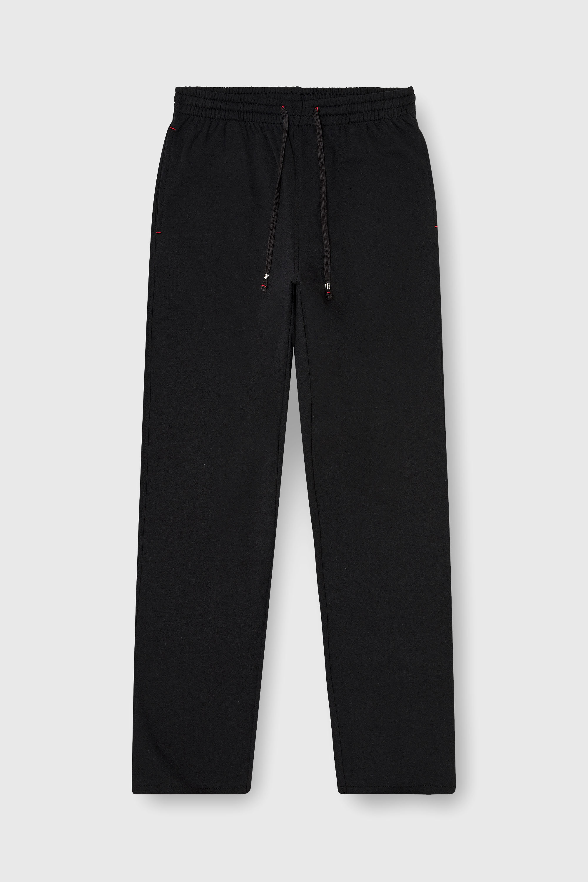 Diesel - INDRA-D-CORE, Pantaloni felpati smerigliati con orli vivi Donna in Nero - 2