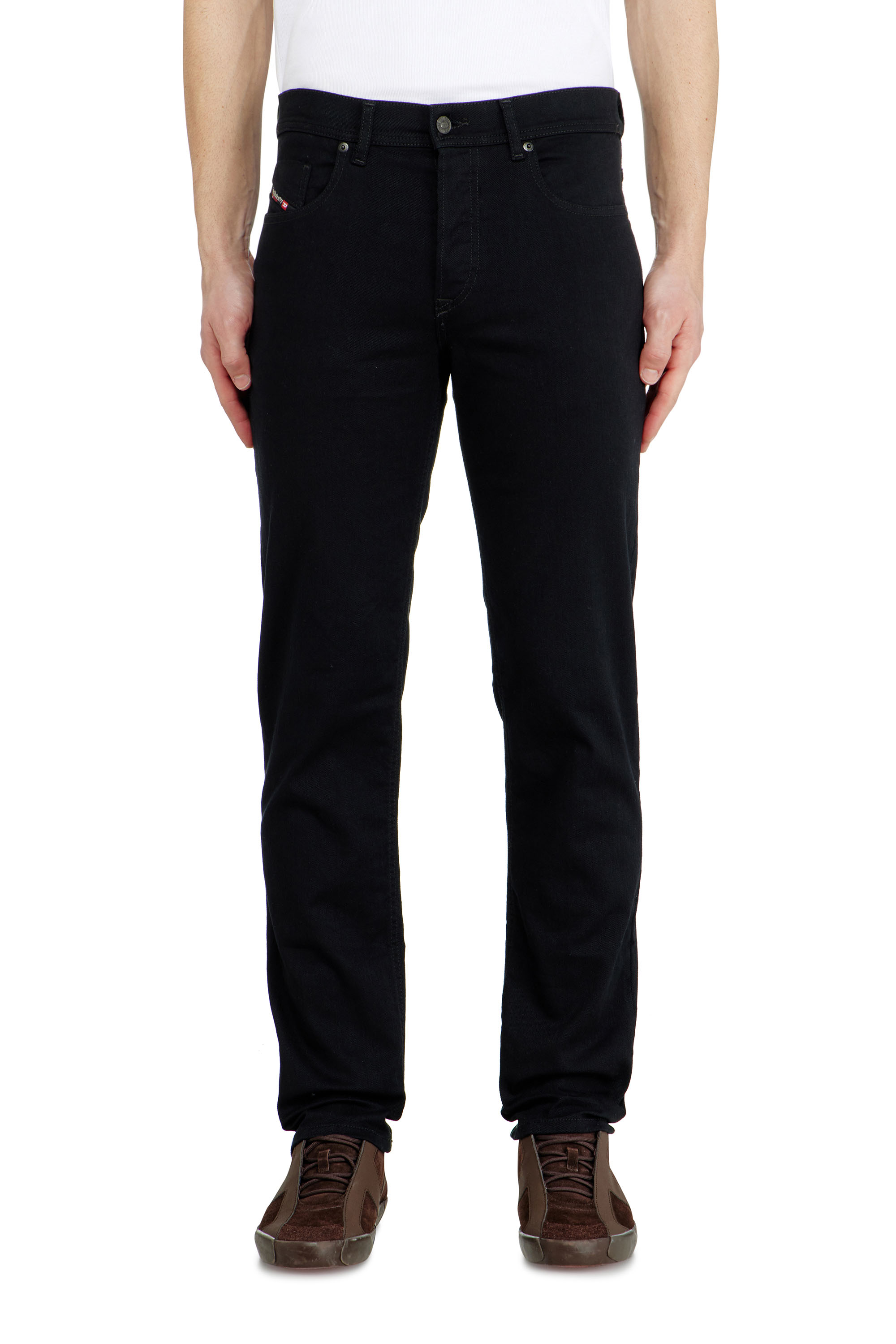 Diesel - Regular Jeans 2023 D-Finitive 069YP Uomo, Nero/Grigio scuro - Image 2