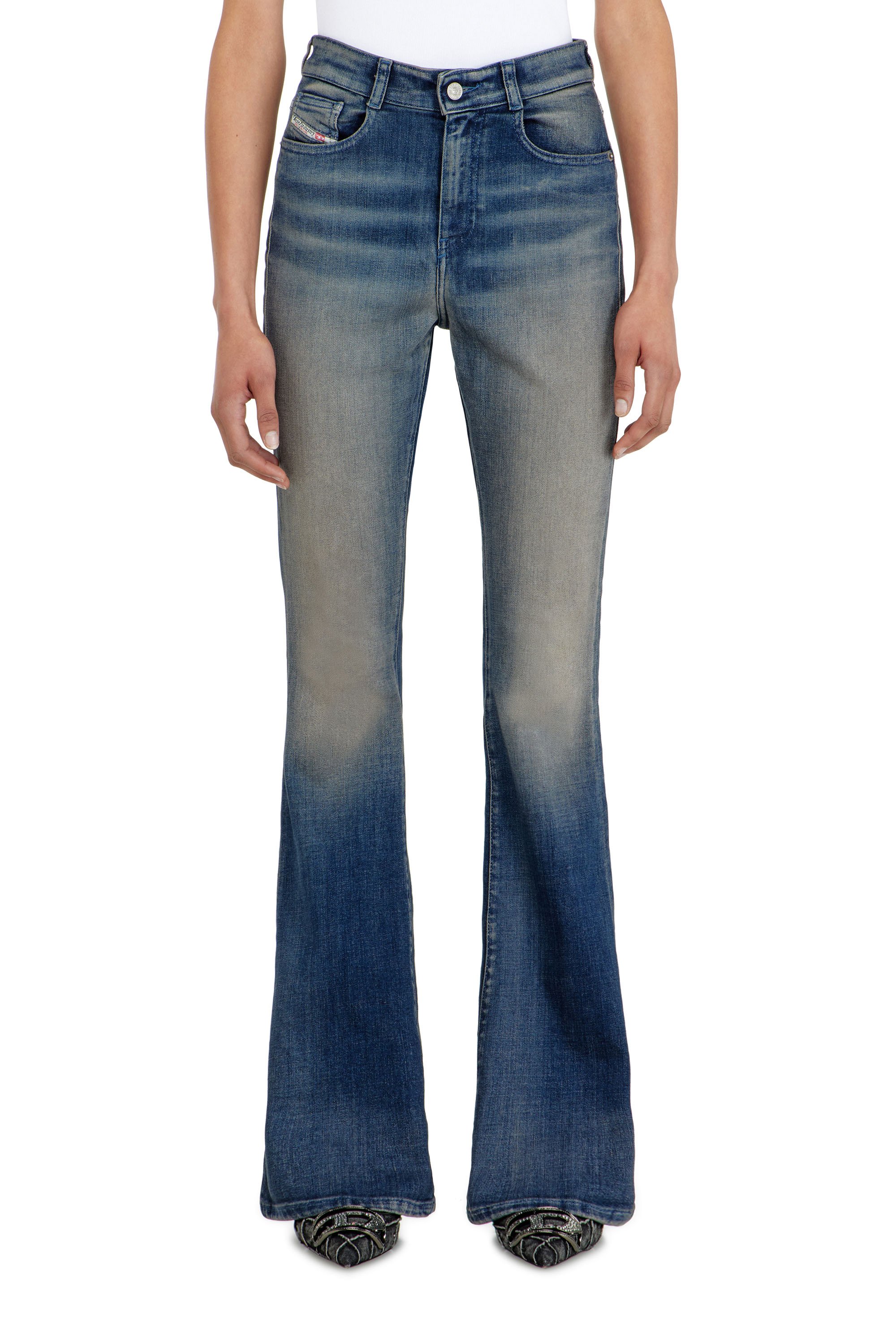 Diesel - Woman's Bootcut Jeans 1973 D-Partt 09P67, Dark Blue - 4