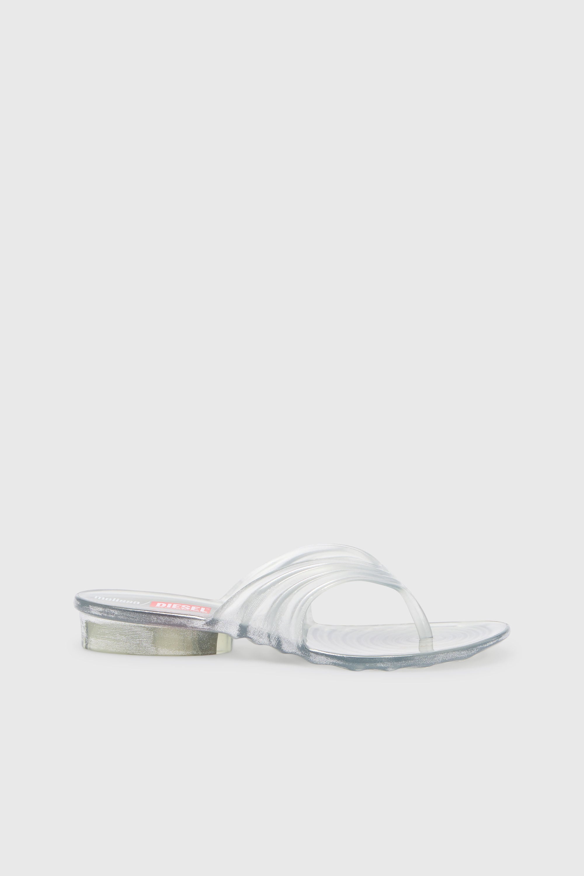 Diesel - MELISSA QUANTUM THONG, Infradito in Melflex&reg; Donna in Argento - 2