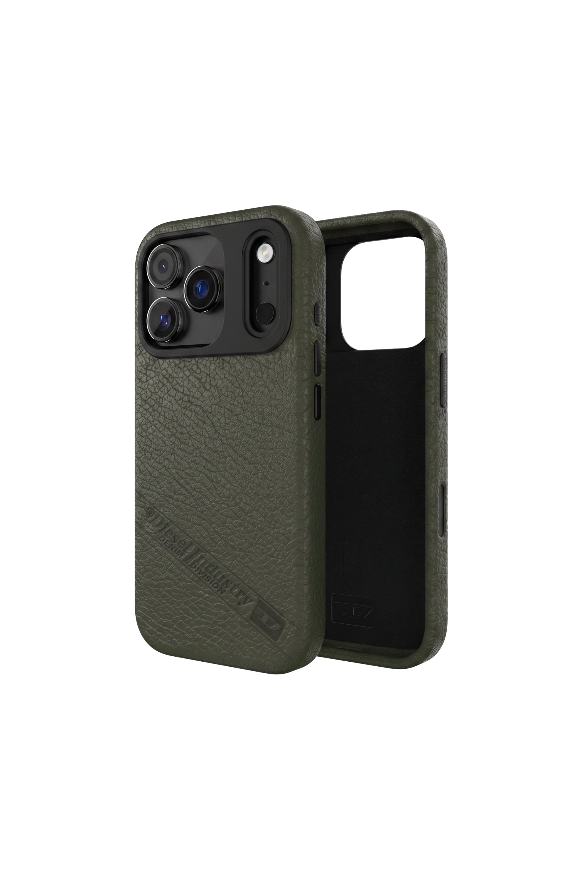 Diesel - 60647 MOULDED CASE, Cover Flag D con MagSafe per iPhone 17 Pro Unisex in Verde - 1