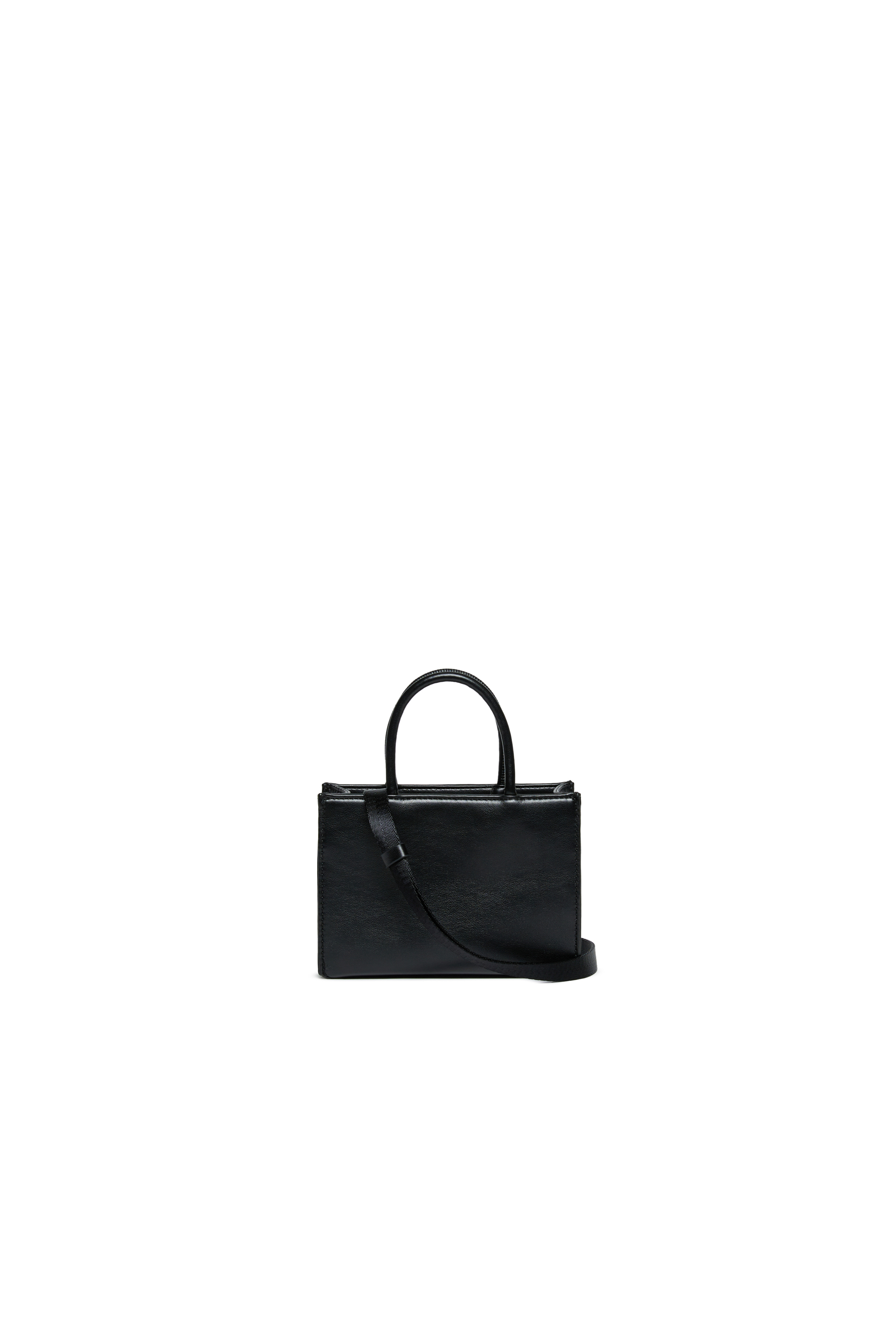Diesel - DSL 3D MINI BAG, Dsl 3D - Borsa con manici Donna in Nero - 2