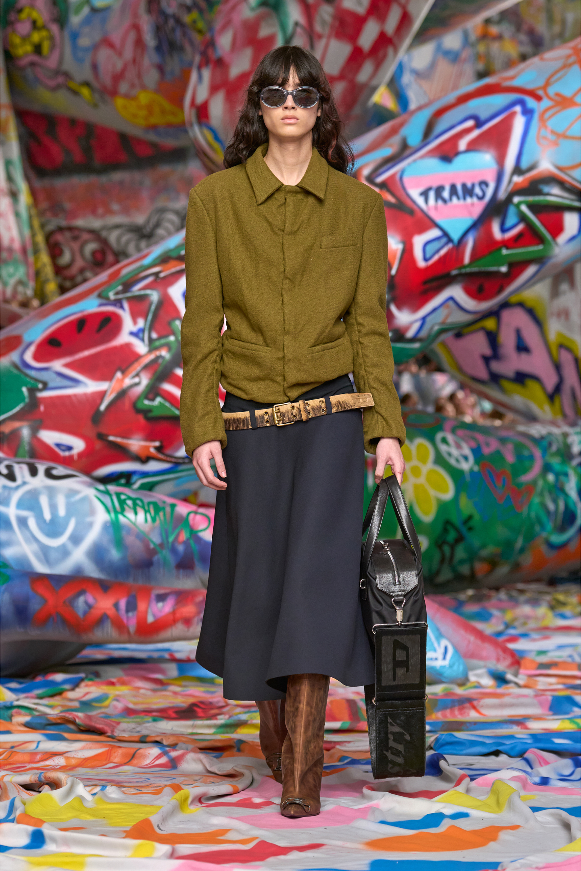 Diesel - D-VENUS 40 KB TUBE, D-Venus-Stivali al ginocchio in pelle oliata Donna in Marrone - 2