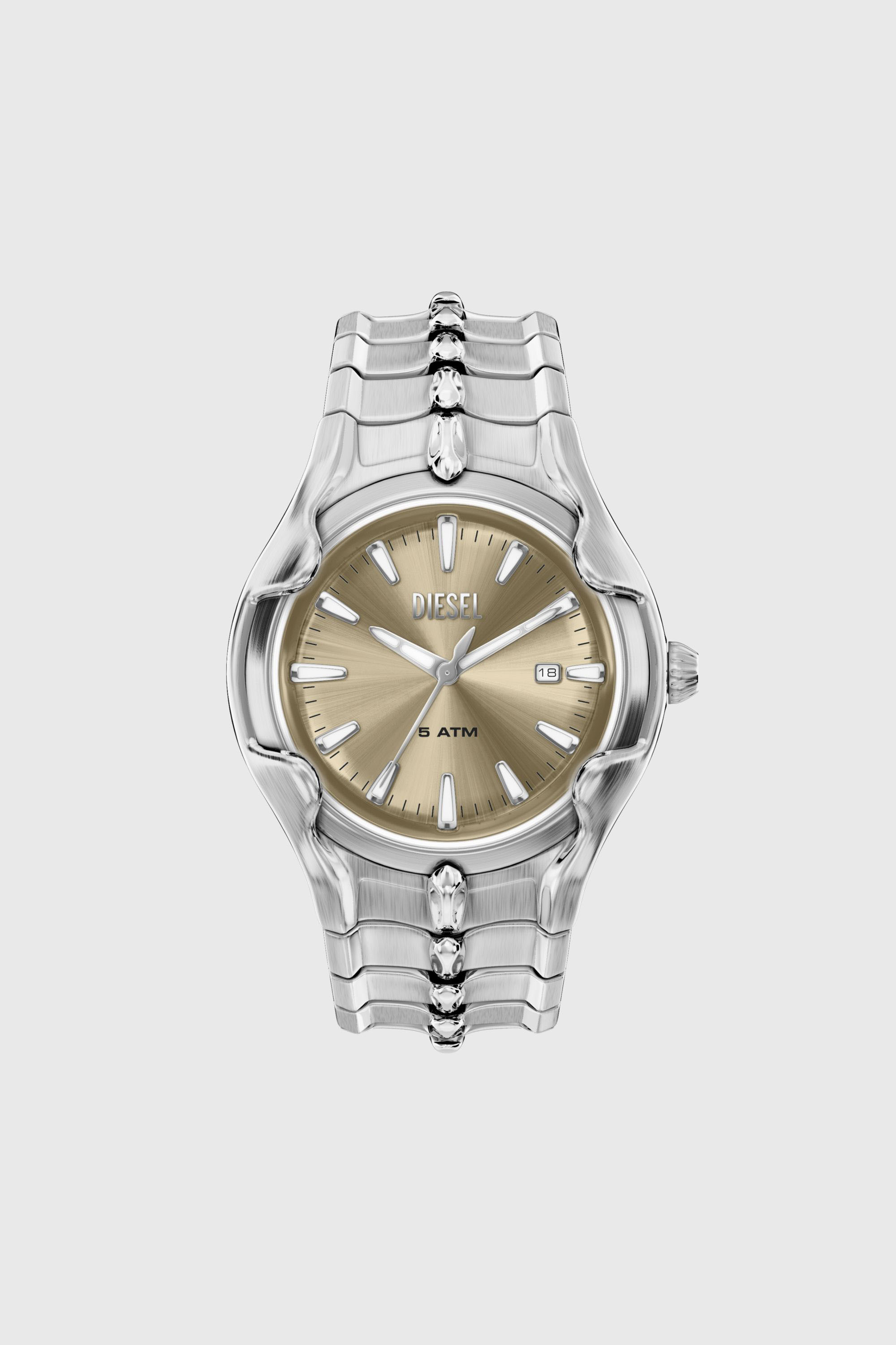 Diesel - DZ2234 WATCH, Orologio Vert in acciaio inox Uomo in Argento - 1