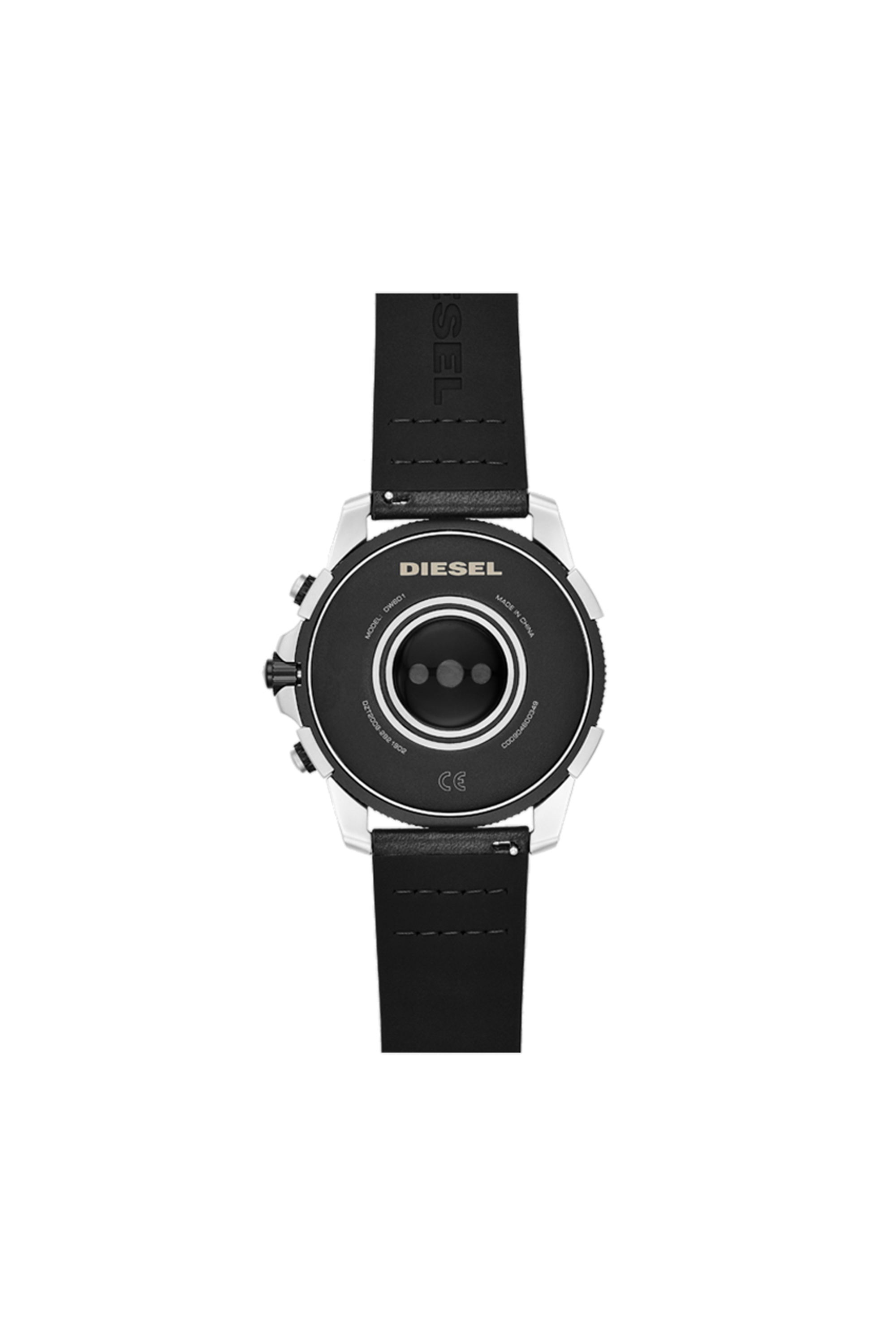 Diesel - DT2008, Full Guard 2.5 smartwatch in pelle nera Uomo in Nero - 2