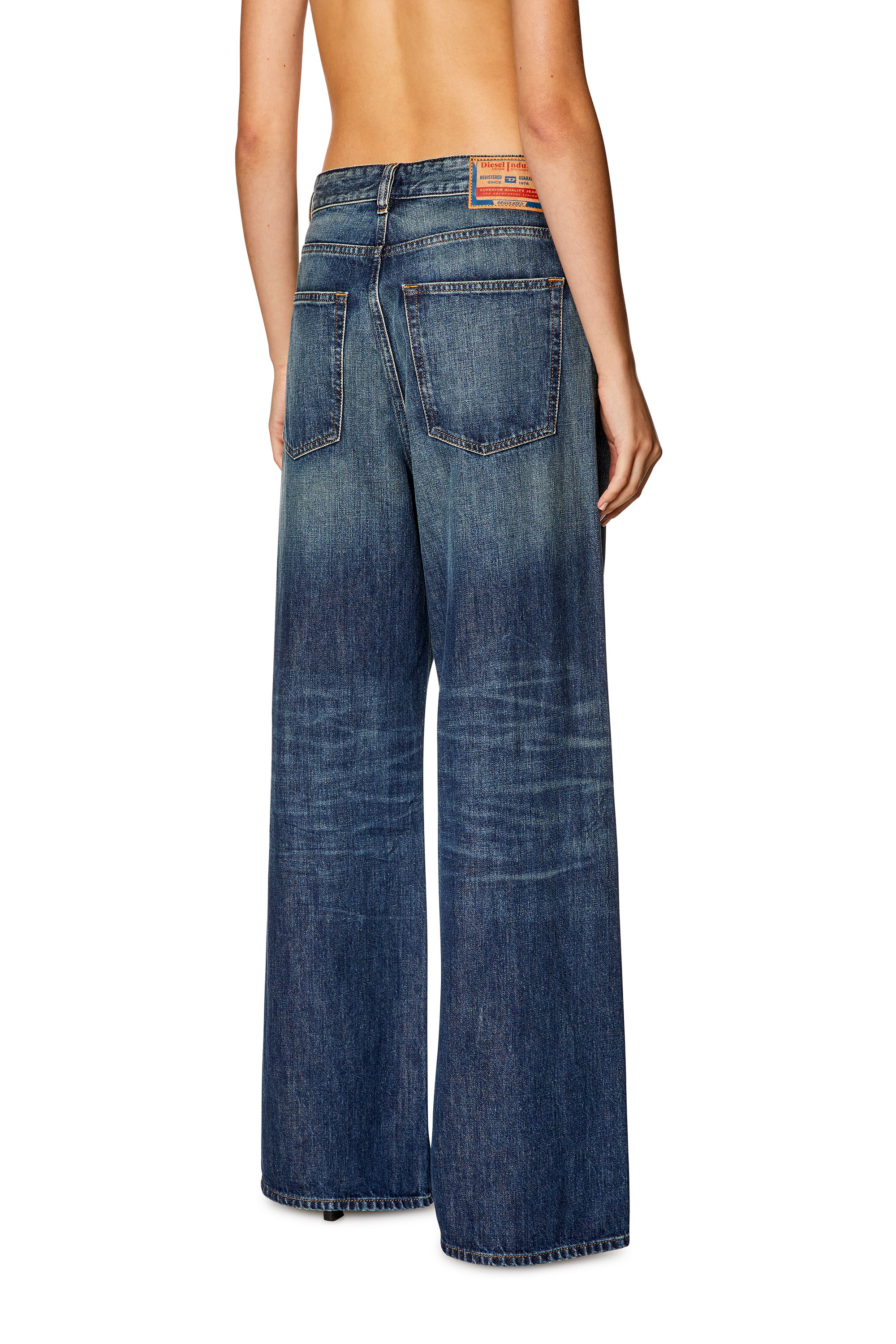 Diesel - Straight Jeans 1996 D-Sire 09H59, Blu Scuro - Image 2