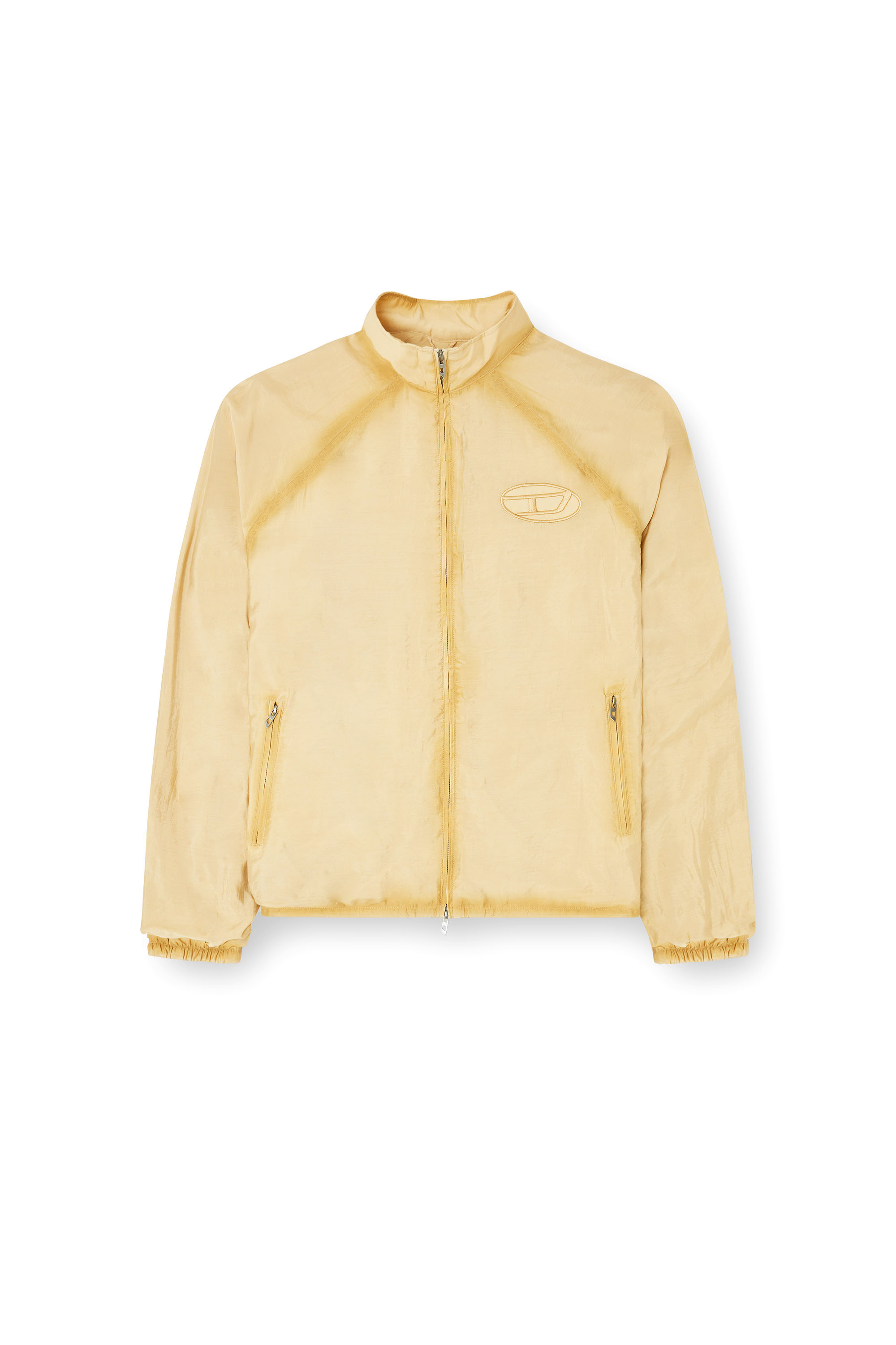 Diesel - J-HENRI-SOUVENIR, Giacca sportiva con ricami souvenir Uomo in Beige - 3