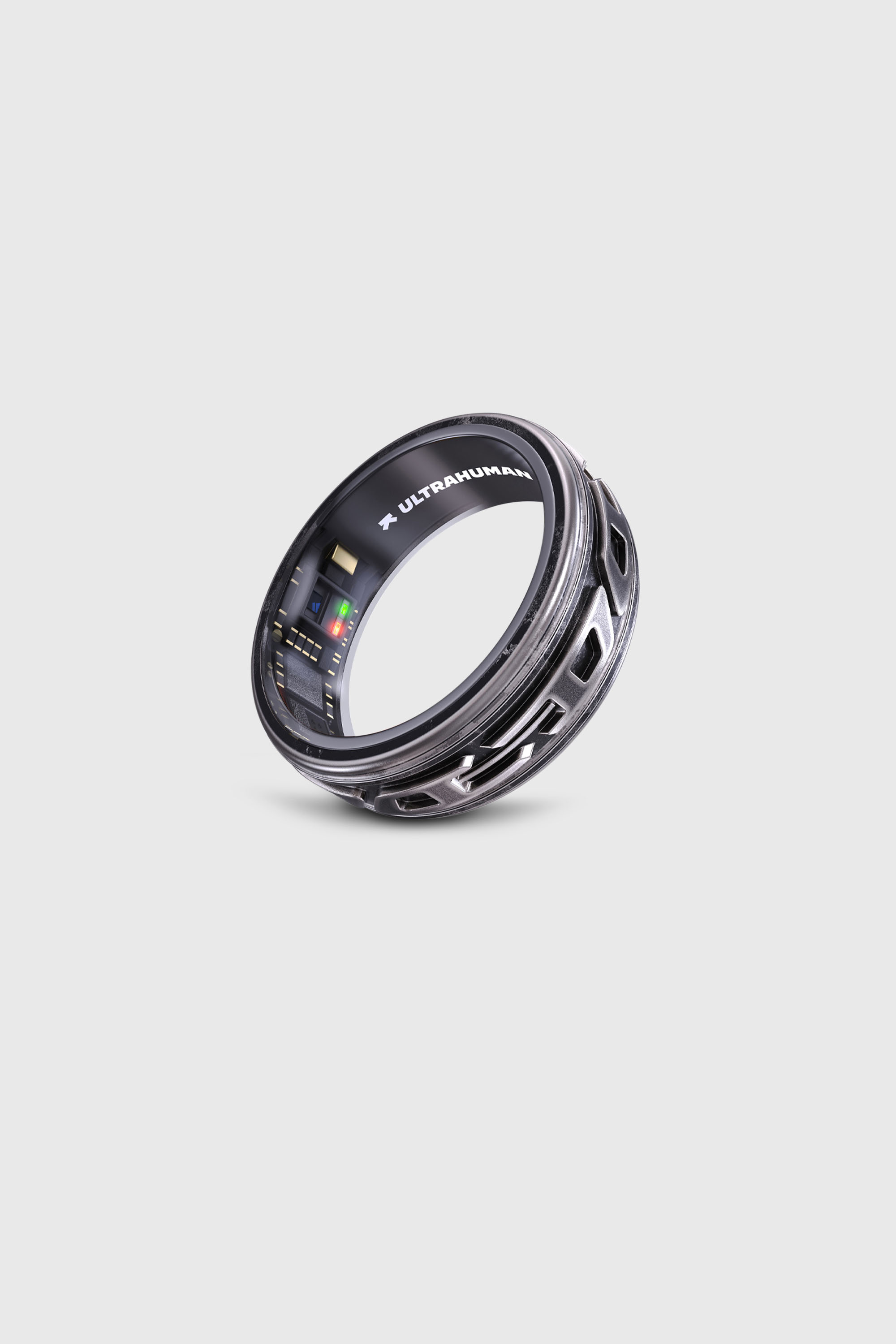 Diesel - SMART RING PHANTOM BLACK- UHRA-DD SMART RING, Smart ring in nero effetto consumato Unisex in Nero - 3