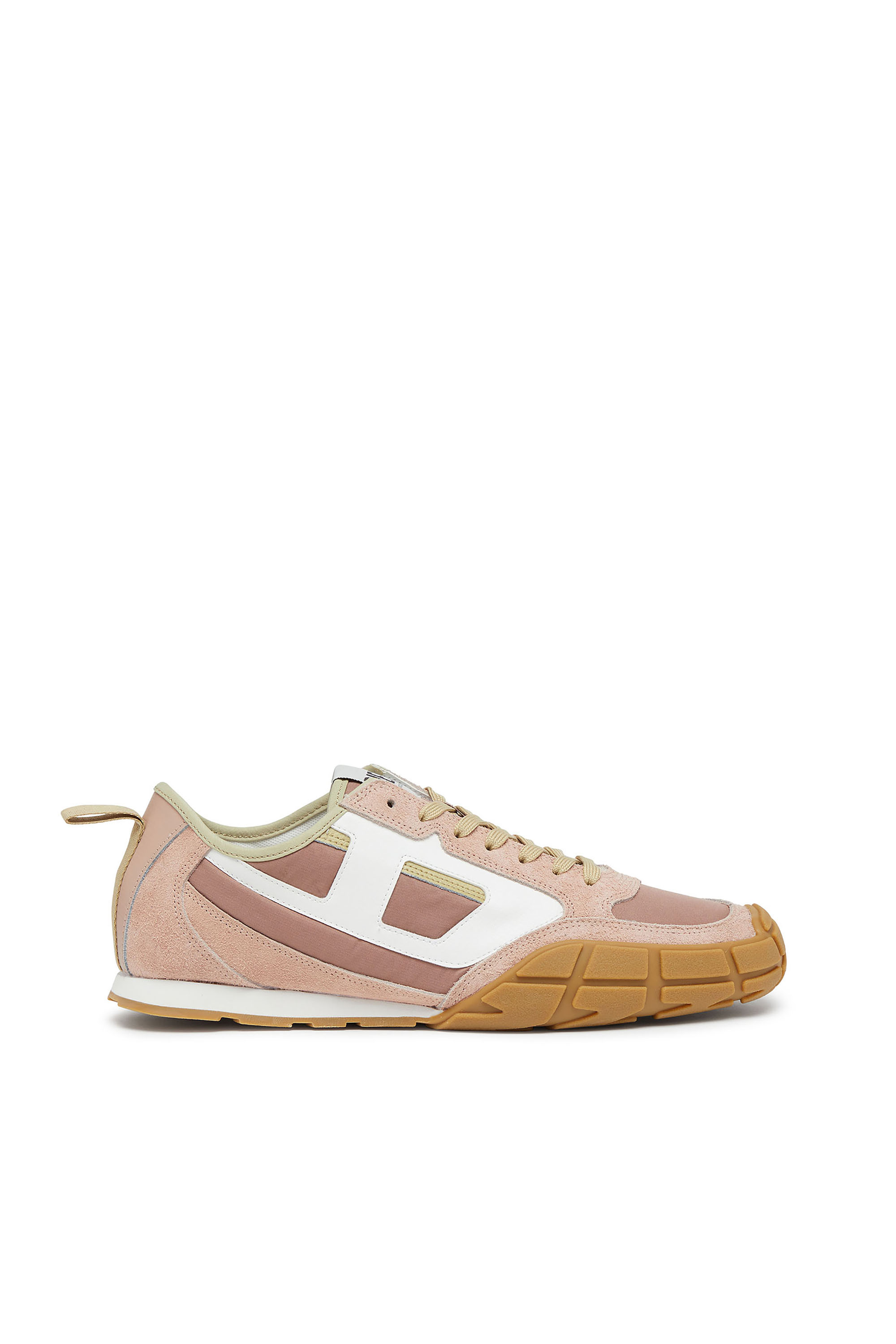 Diesel - S-PAGODHA LOW W, S-Pagodha-Sneaker in pelle, suede e ripstop Donna in Multicolor - 1