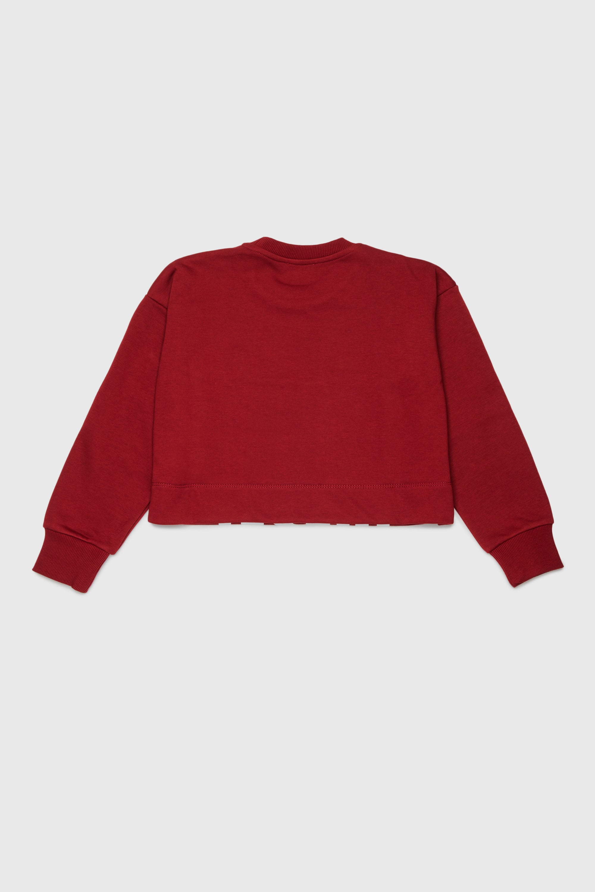 Diesel - SCEFY, Felpa con logo tagliato Donna in Rosso - 2
