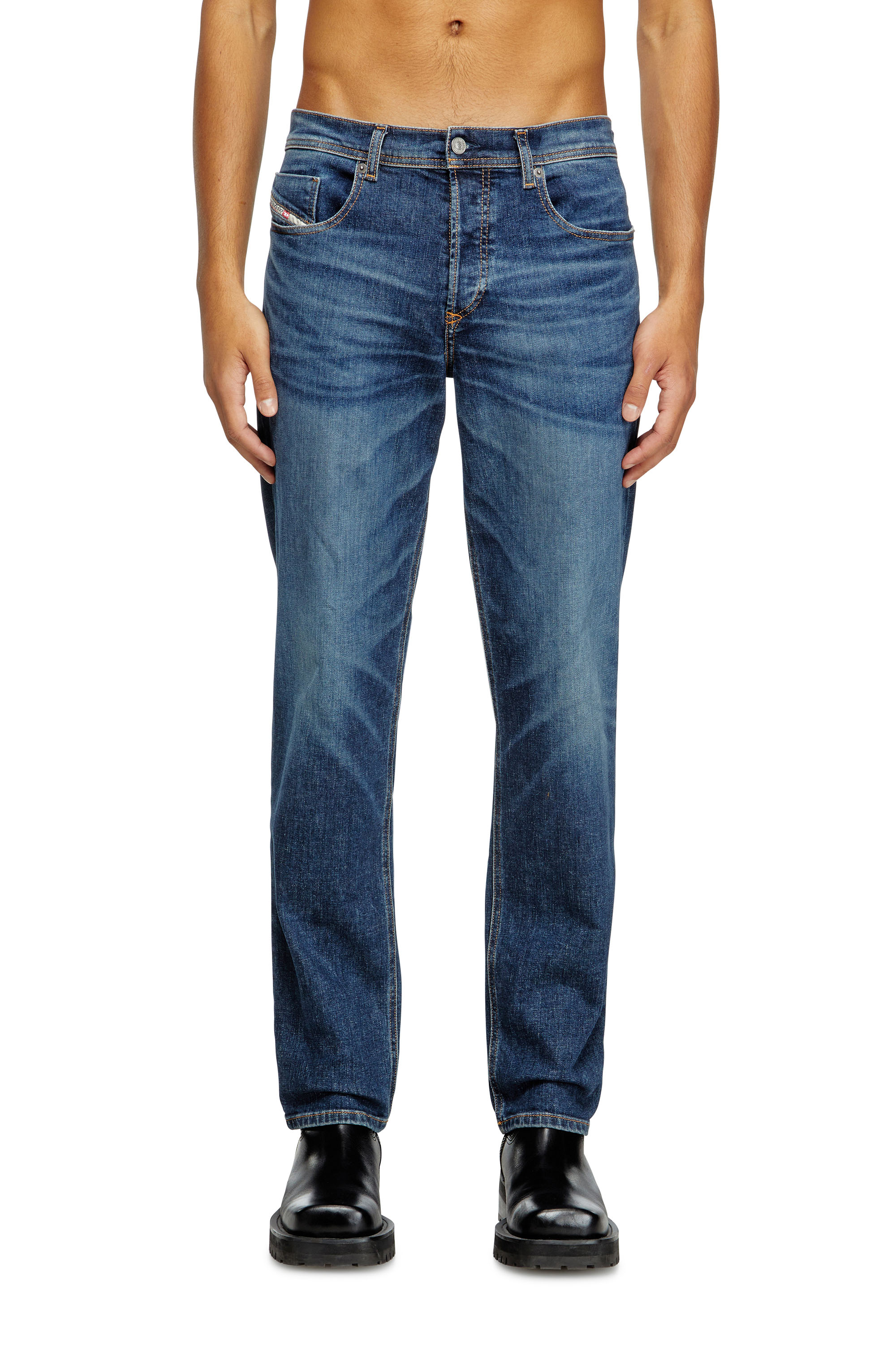 Diesel - Regular Jeans 2023 D-Finitive 09J47 Uomo, Blu Scuro - Image 2