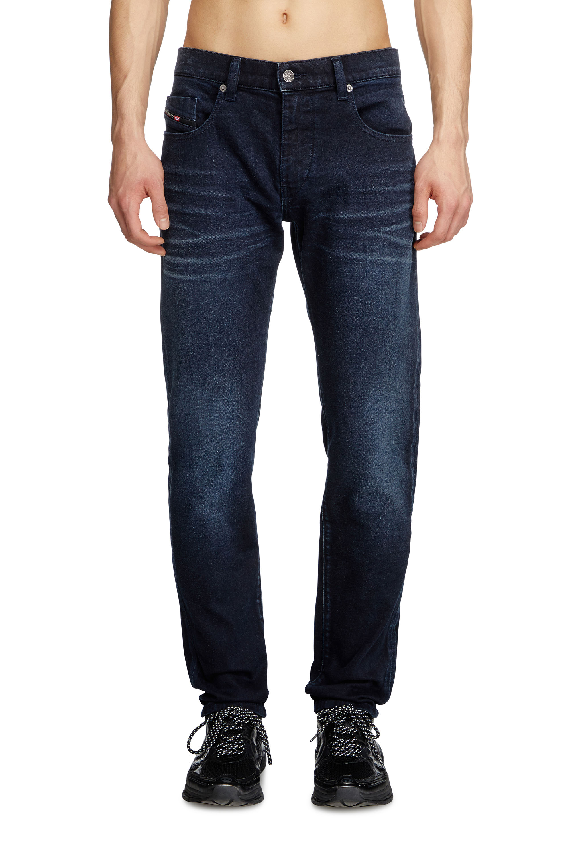 Diesel - Slim Jeans 2019 D-Strukt 0BMBX Uomo, Blu Scuro - Image 1