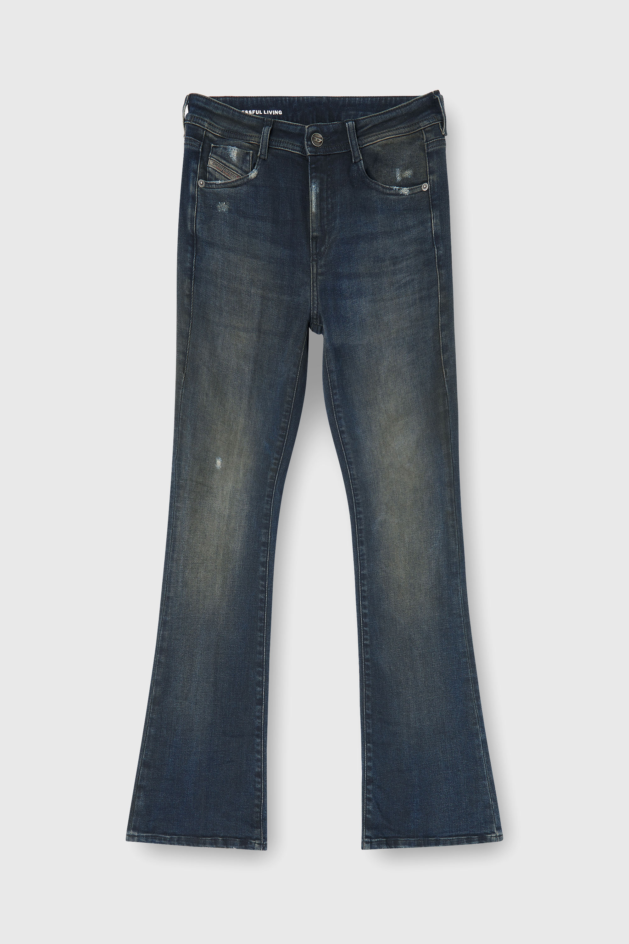 Diesel - Bootcut Jeans 1969 D-Ebbey 09P69 Donna, Blu Scuro - Image 2