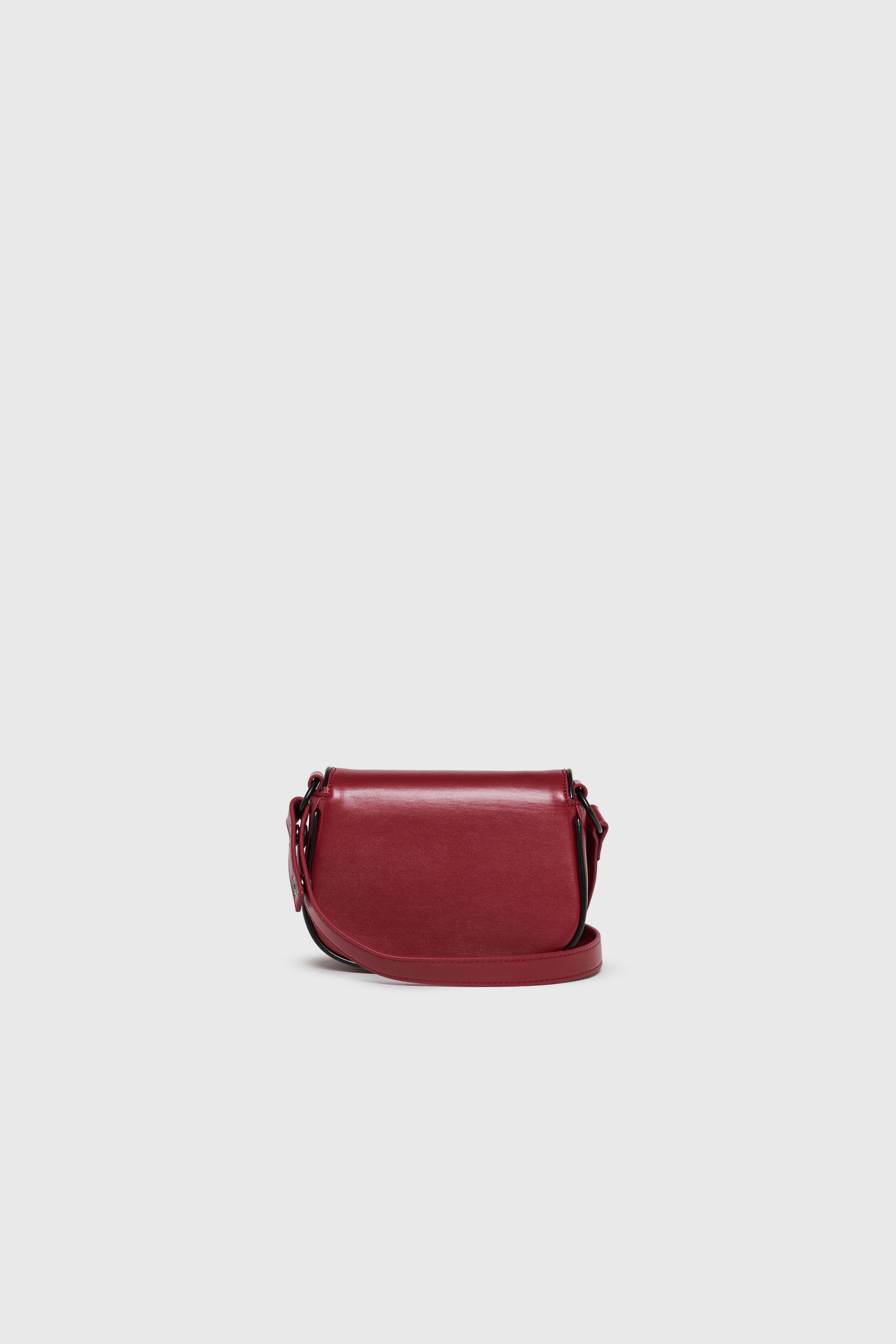 Diesel - WIRT, WIRT - Borsa a tracolla con logo Oval D embossato Donna in Rosso - 2