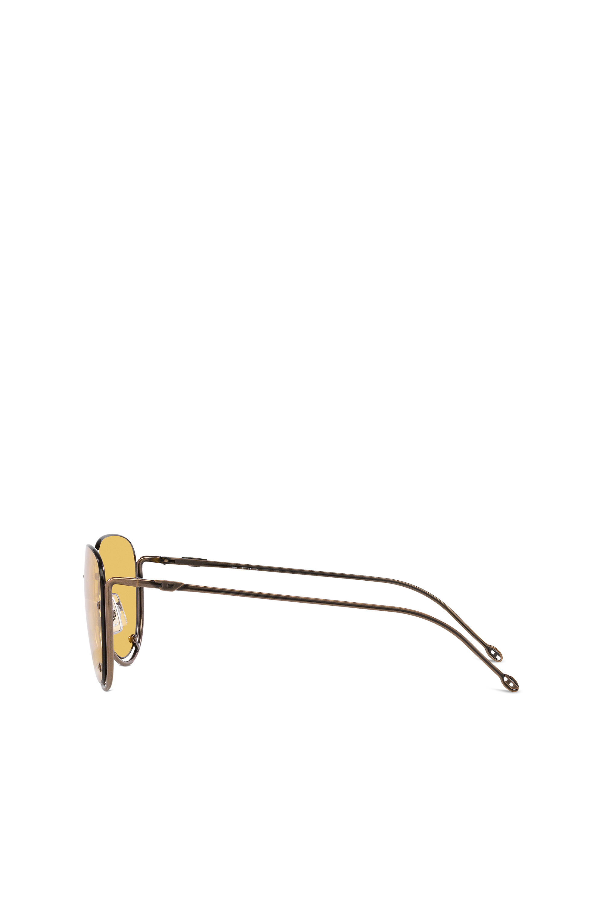 Diesel - 0DL1003, Unisex's Pilot model sunglasses in Yellow - 2