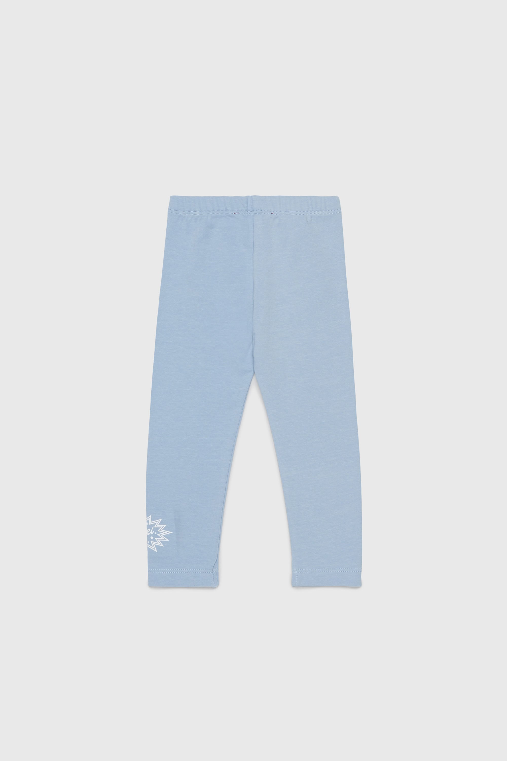 Diesel - PFUMB, Leggings con stampa logo starburst Donna in Blu - 2